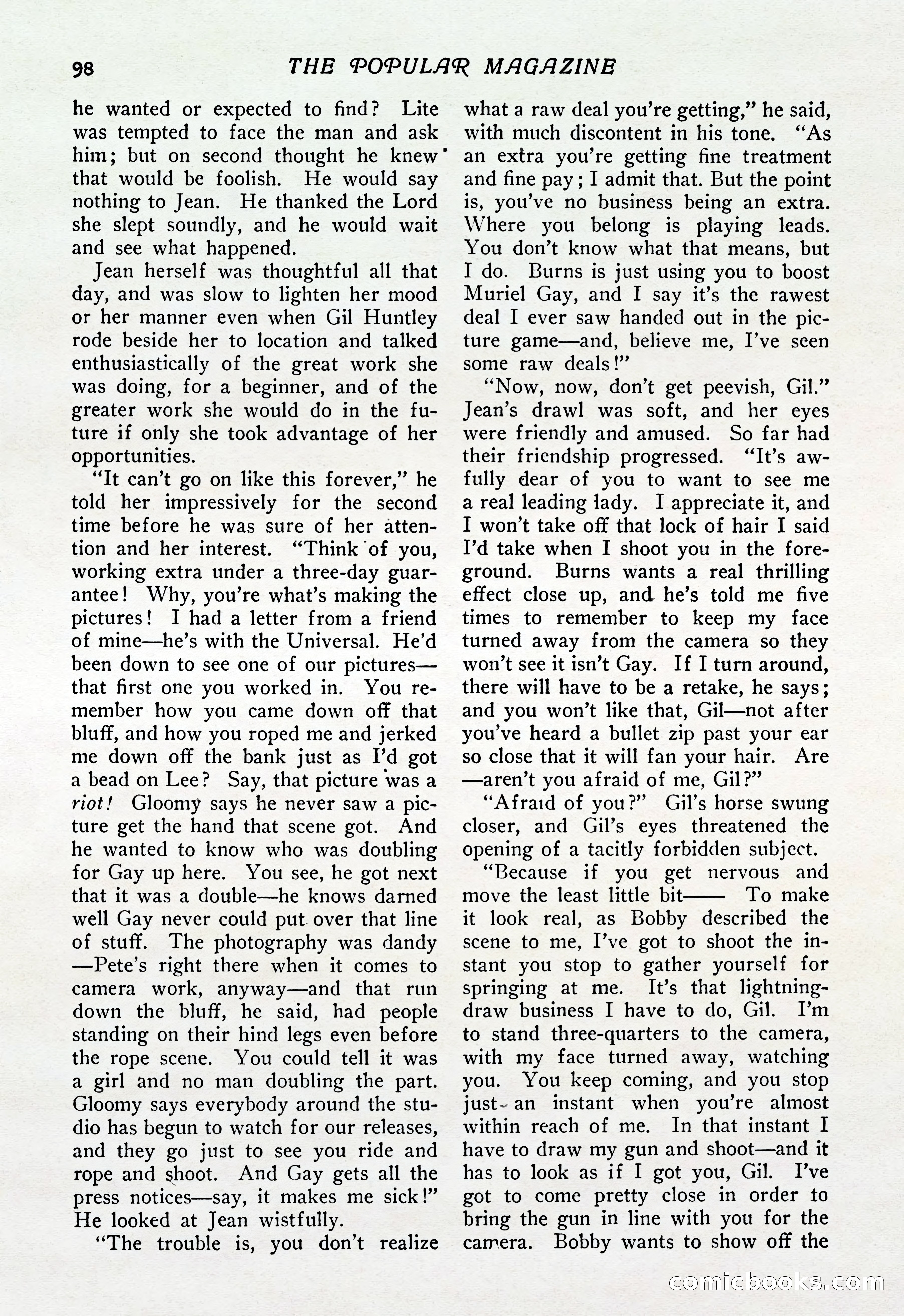 The Popular Magazine, Vol. 37, No. 6 — page 104 of 250
