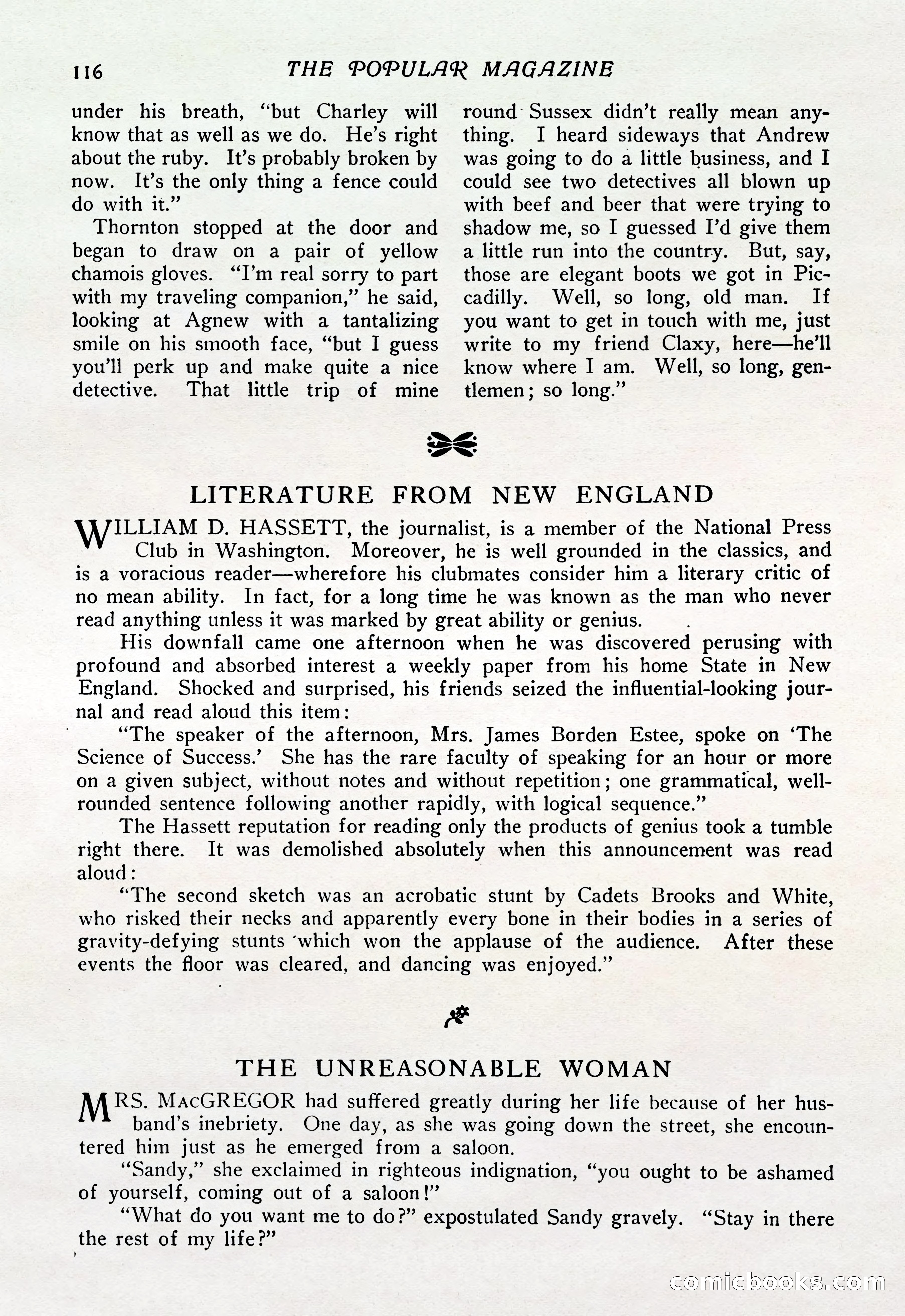 The Popular Magazine, Vol. 37, No. 6 — page 122 of 250