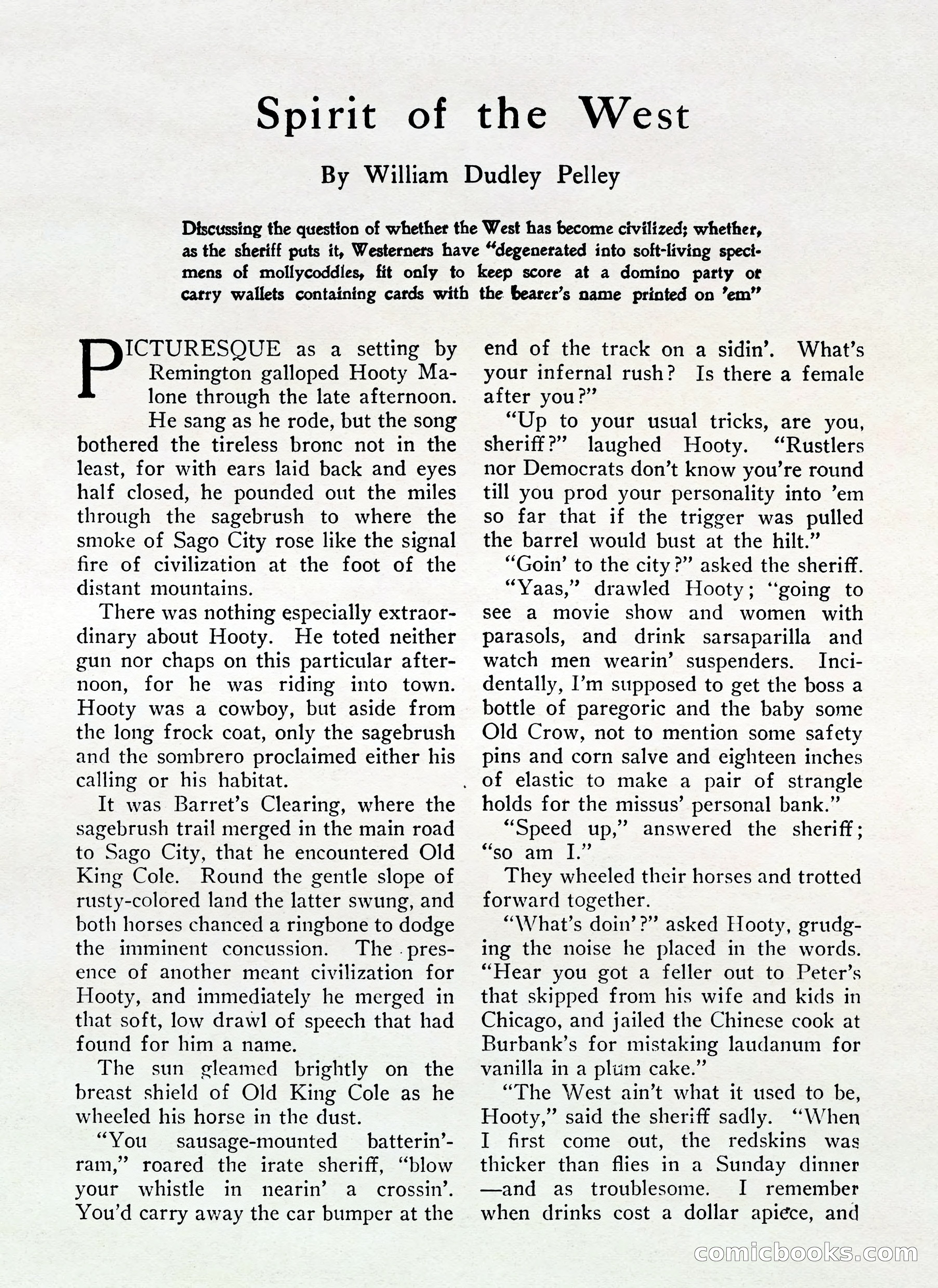 The Popular Magazine, Vol. 37, No. 6 — page 123 of 250