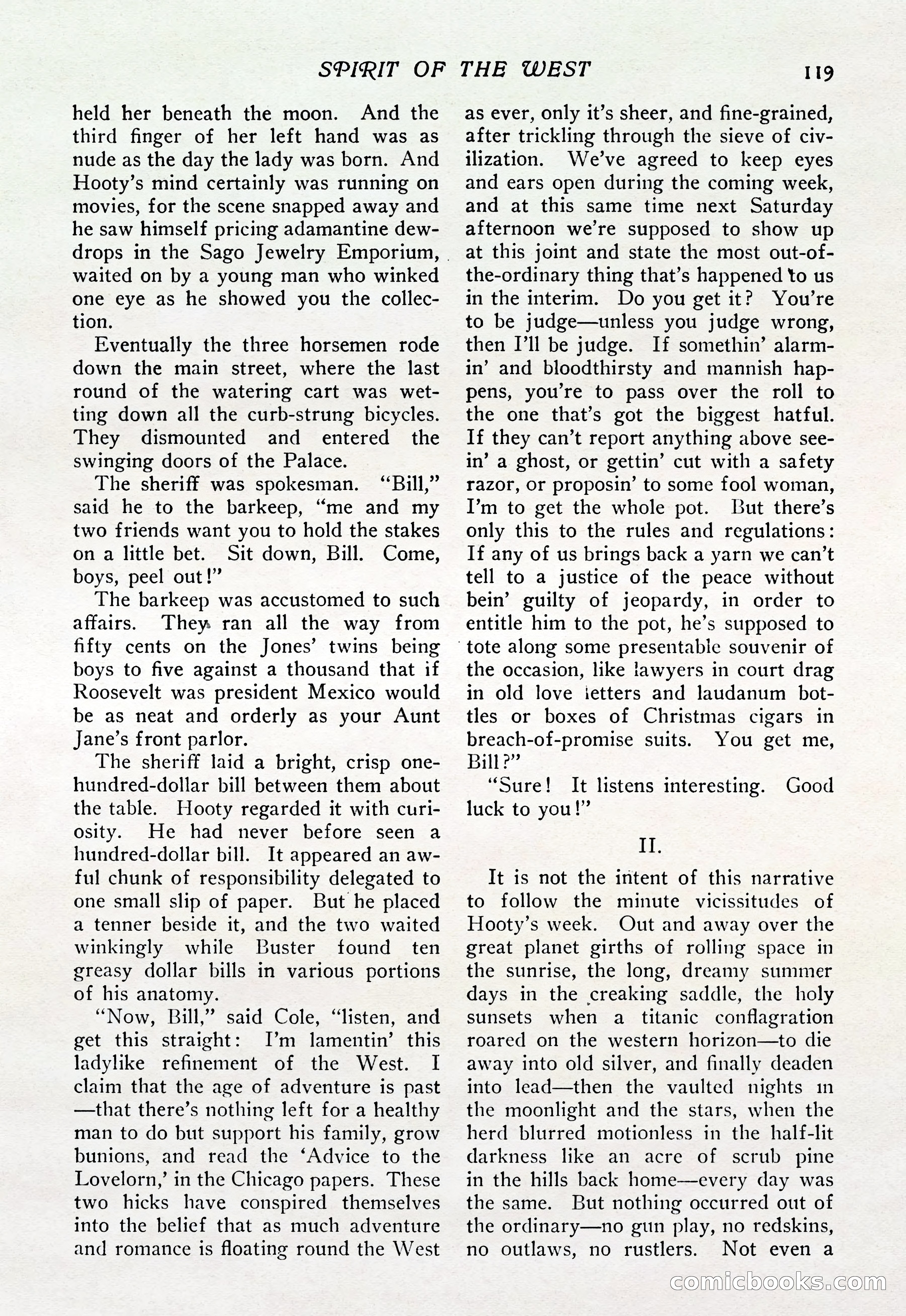 The Popular Magazine, Vol. 37, No. 6 — page 125 of 250