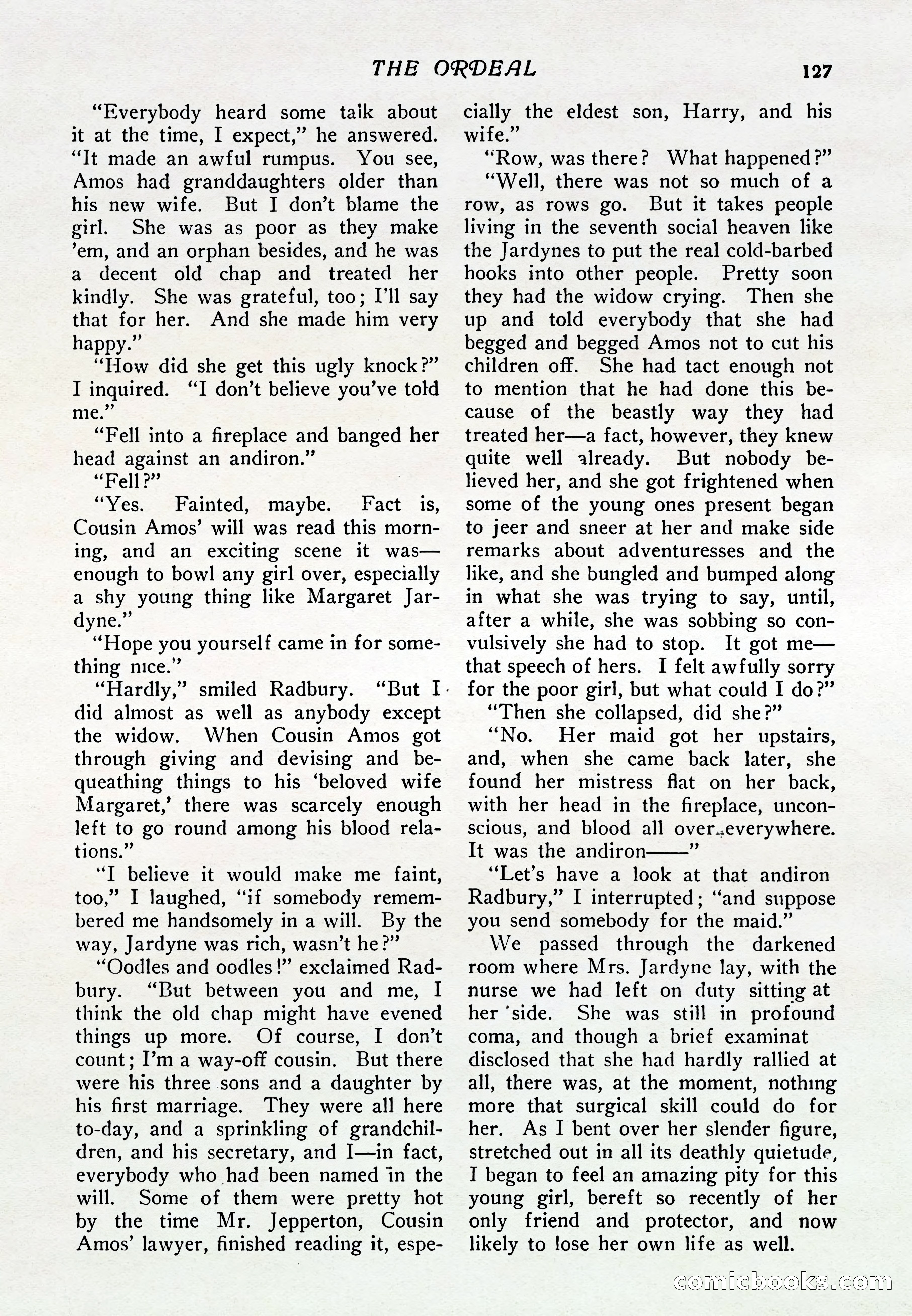 The Popular Magazine, Vol. 37, No. 6 — page 133 of 250