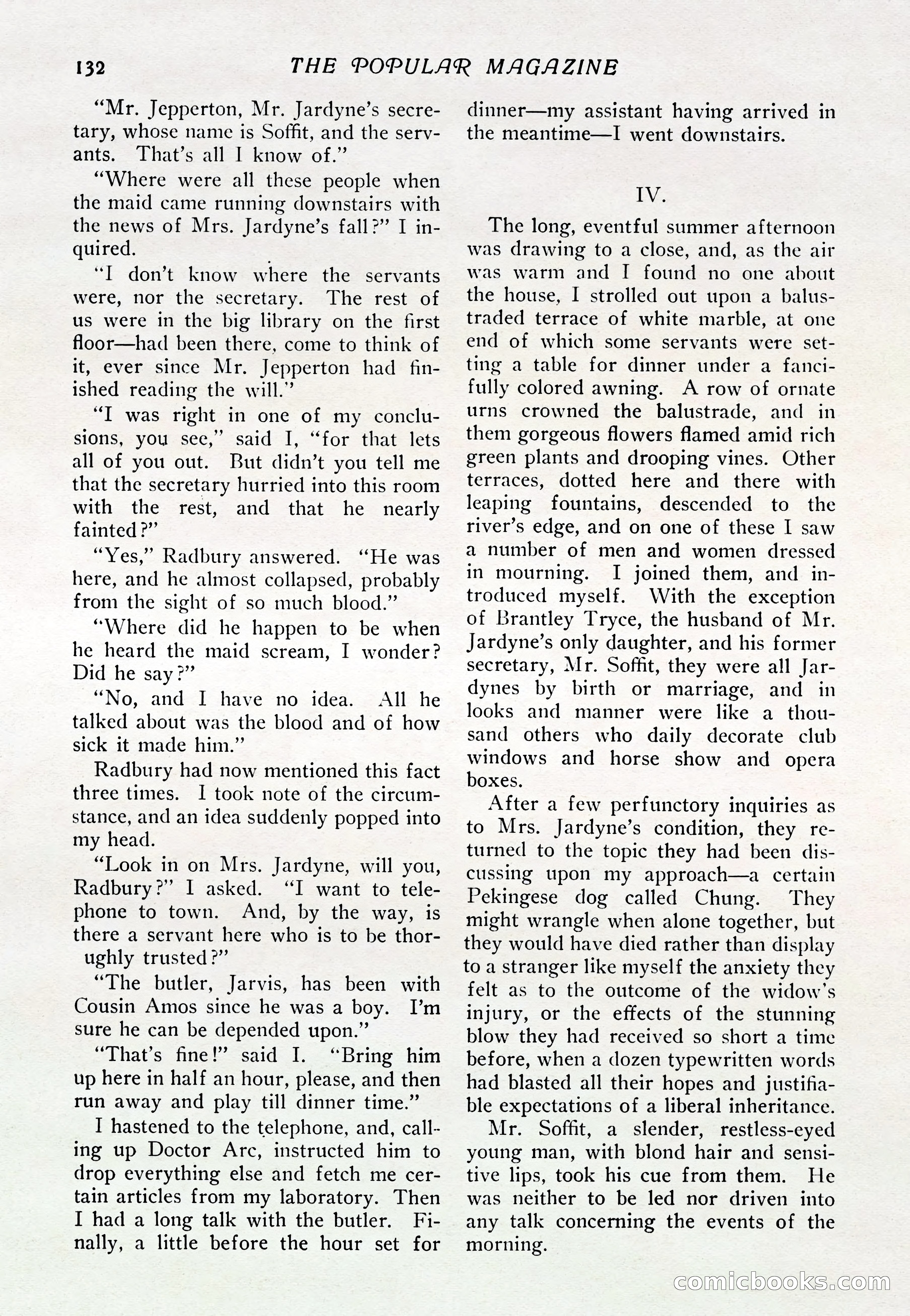The Popular Magazine, Vol. 37, No. 6 — page 138 of 250