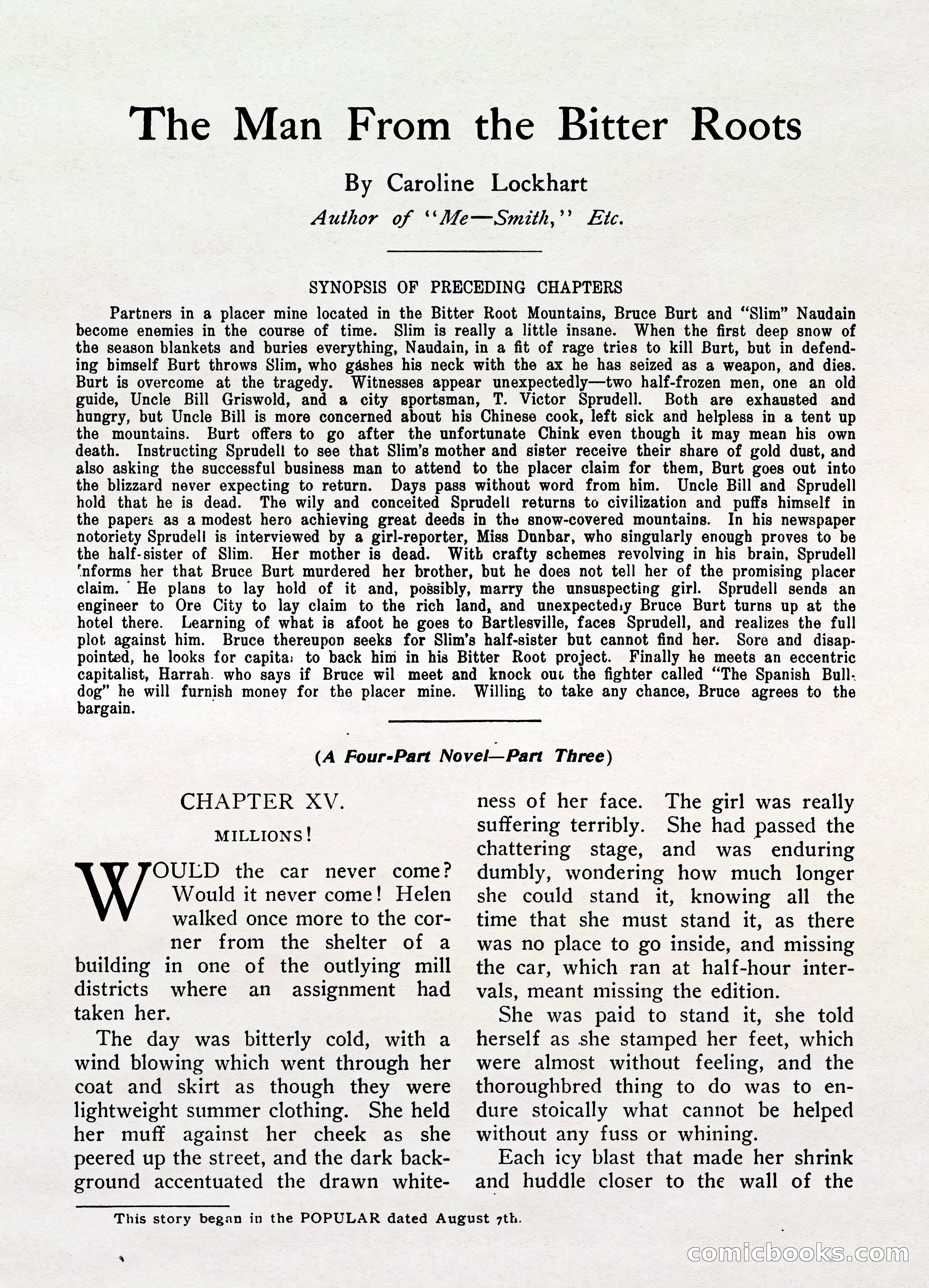 The Popular Magazine, Vol. 37, No. 6 — page 143 of 250