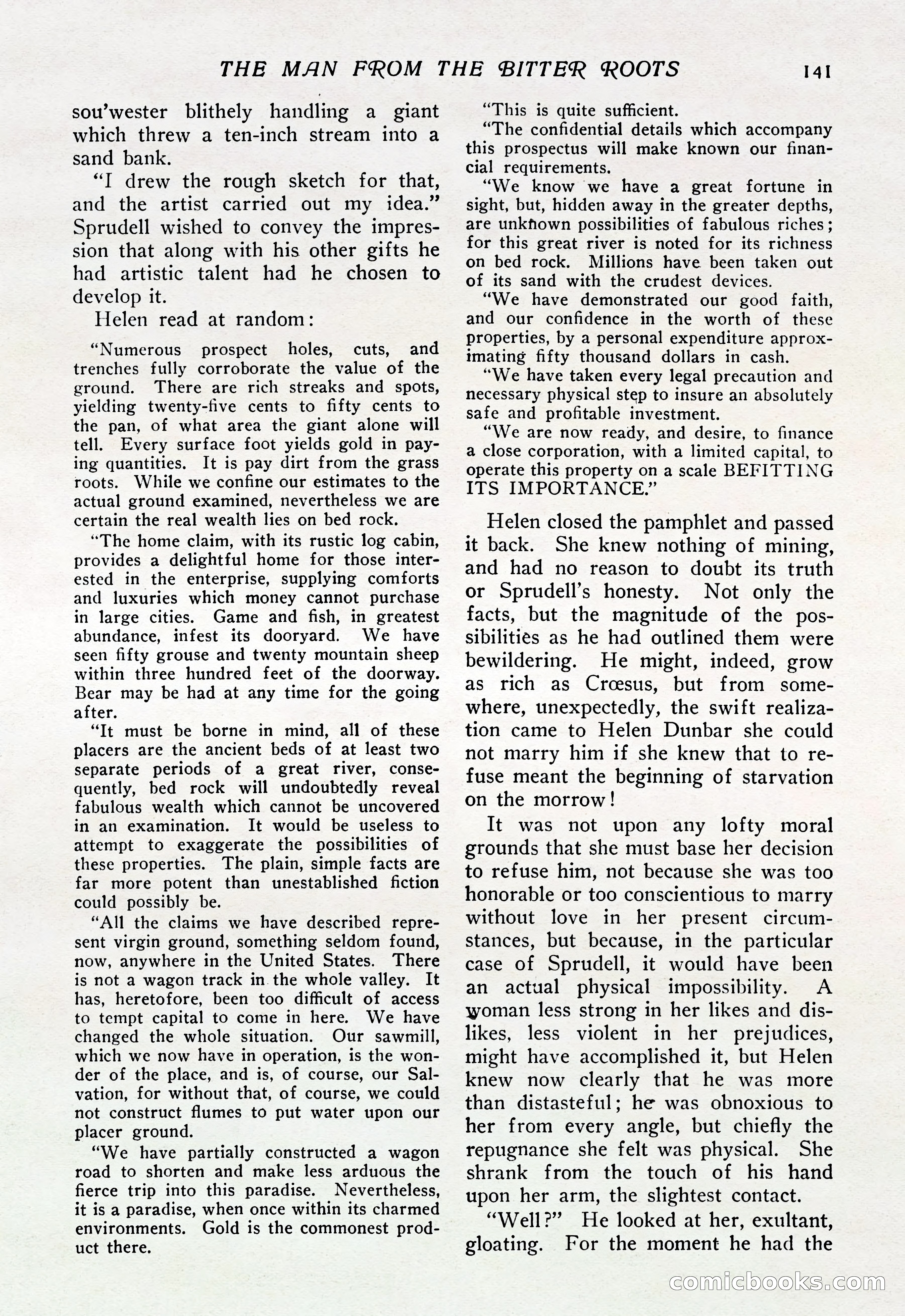 The Popular Magazine, Vol. 37, No. 6 — page 147 of 250