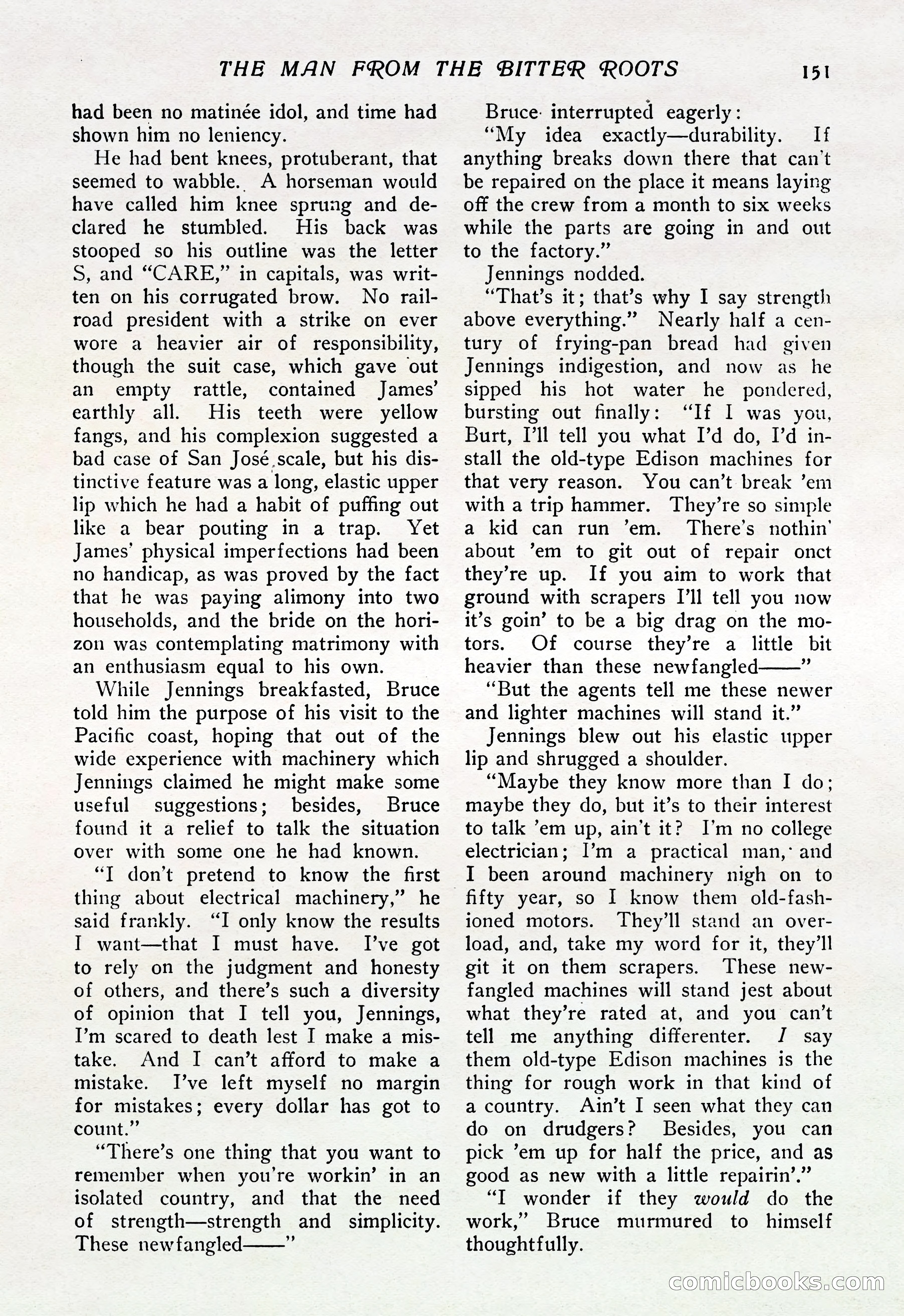 The Popular Magazine, Vol. 37, No. 6 — page 157 of 250