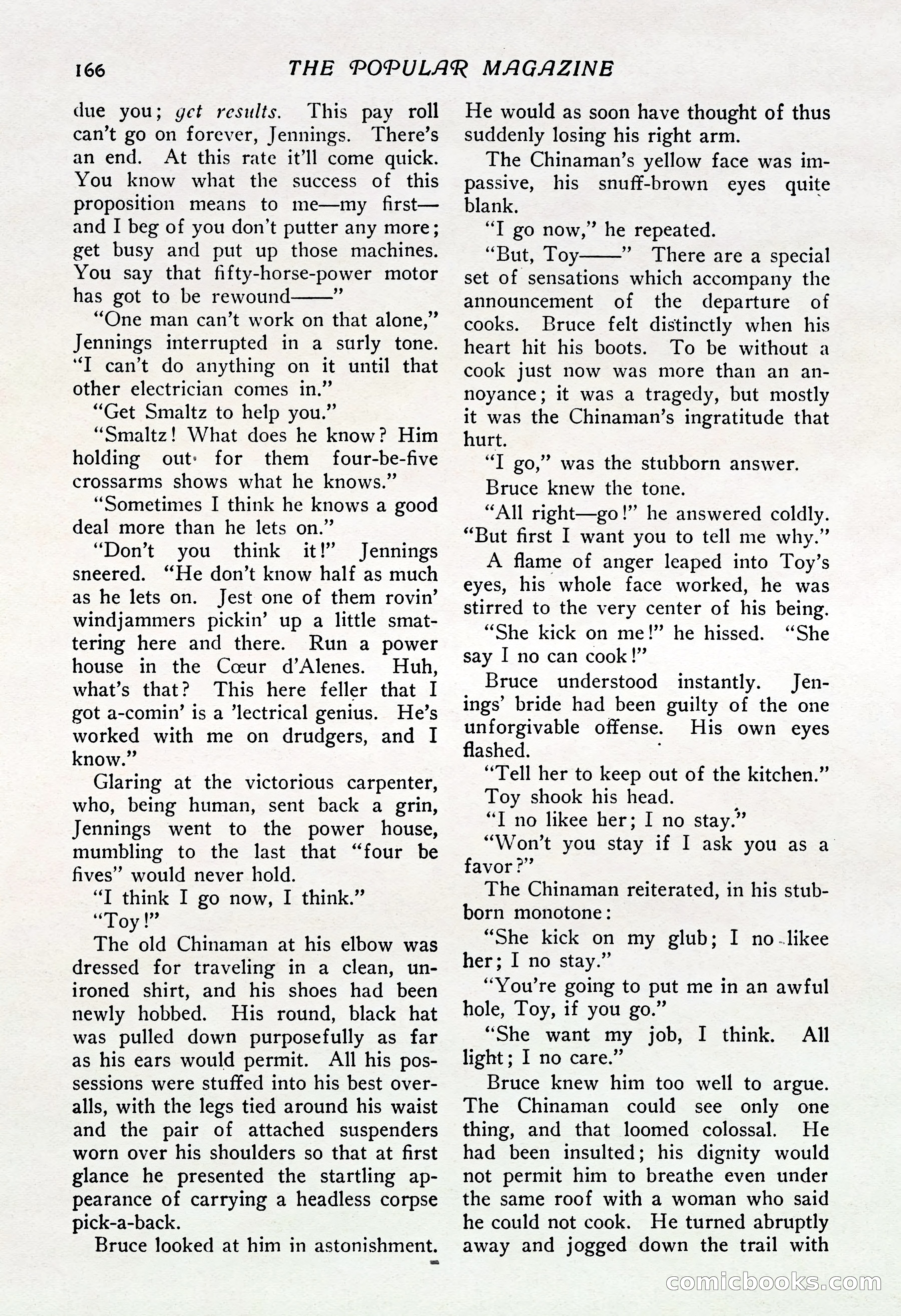 The Popular Magazine, Vol. 37, No. 6 — page 172 of 250