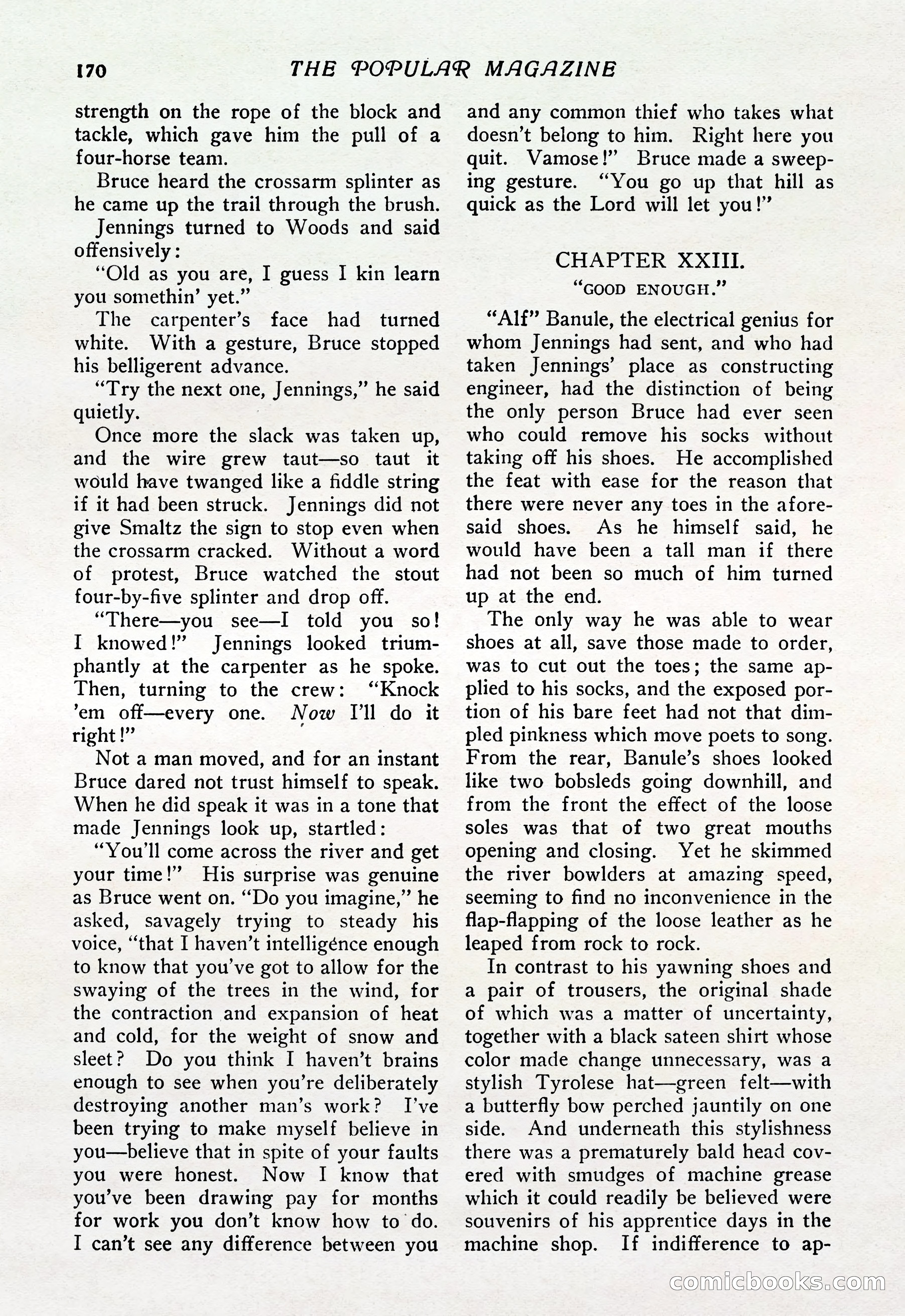 The Popular Magazine, Vol. 37, No. 6 — page 176 of 250