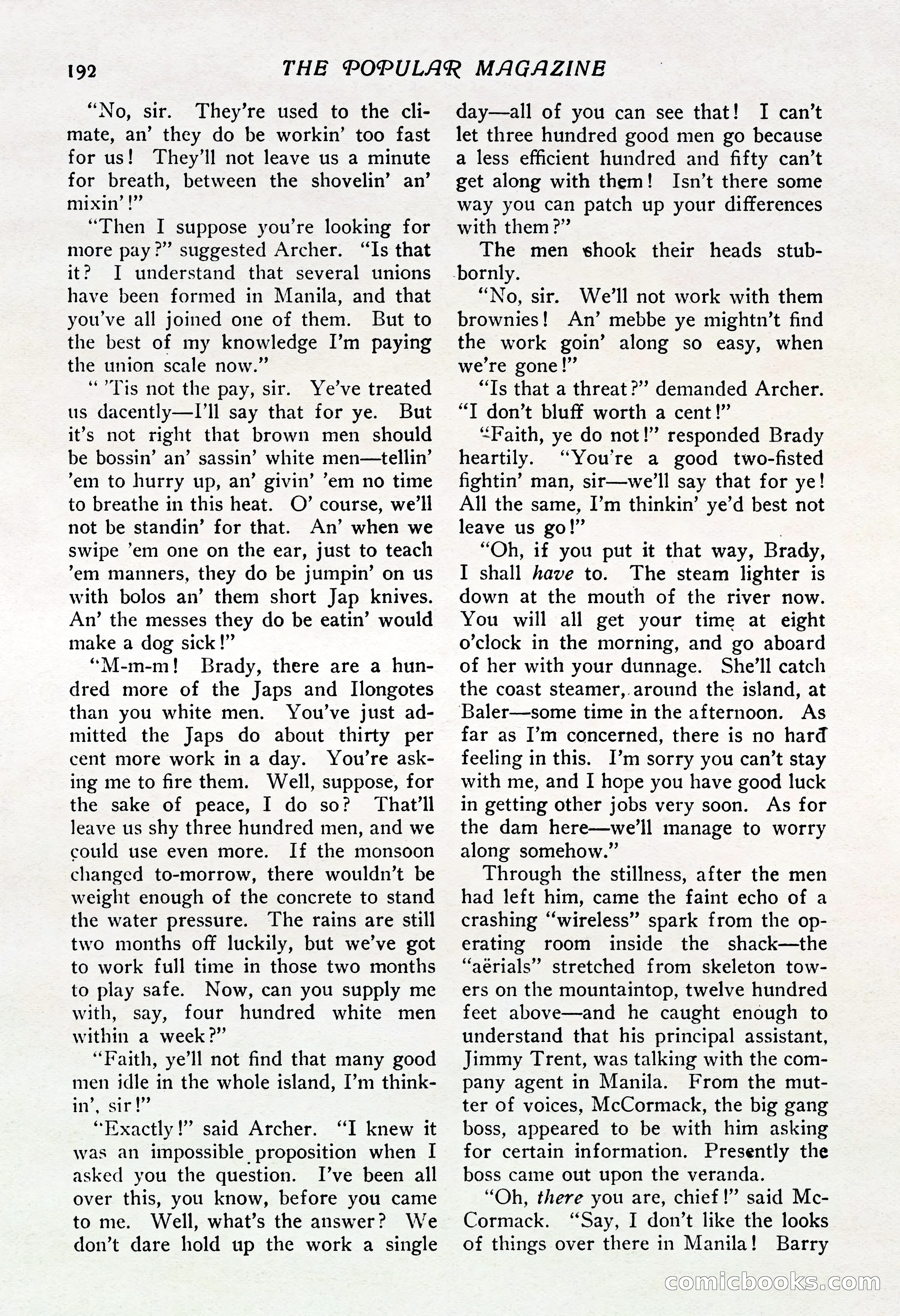 The Popular Magazine, Vol. 37, No. 6 — page 198 of 250