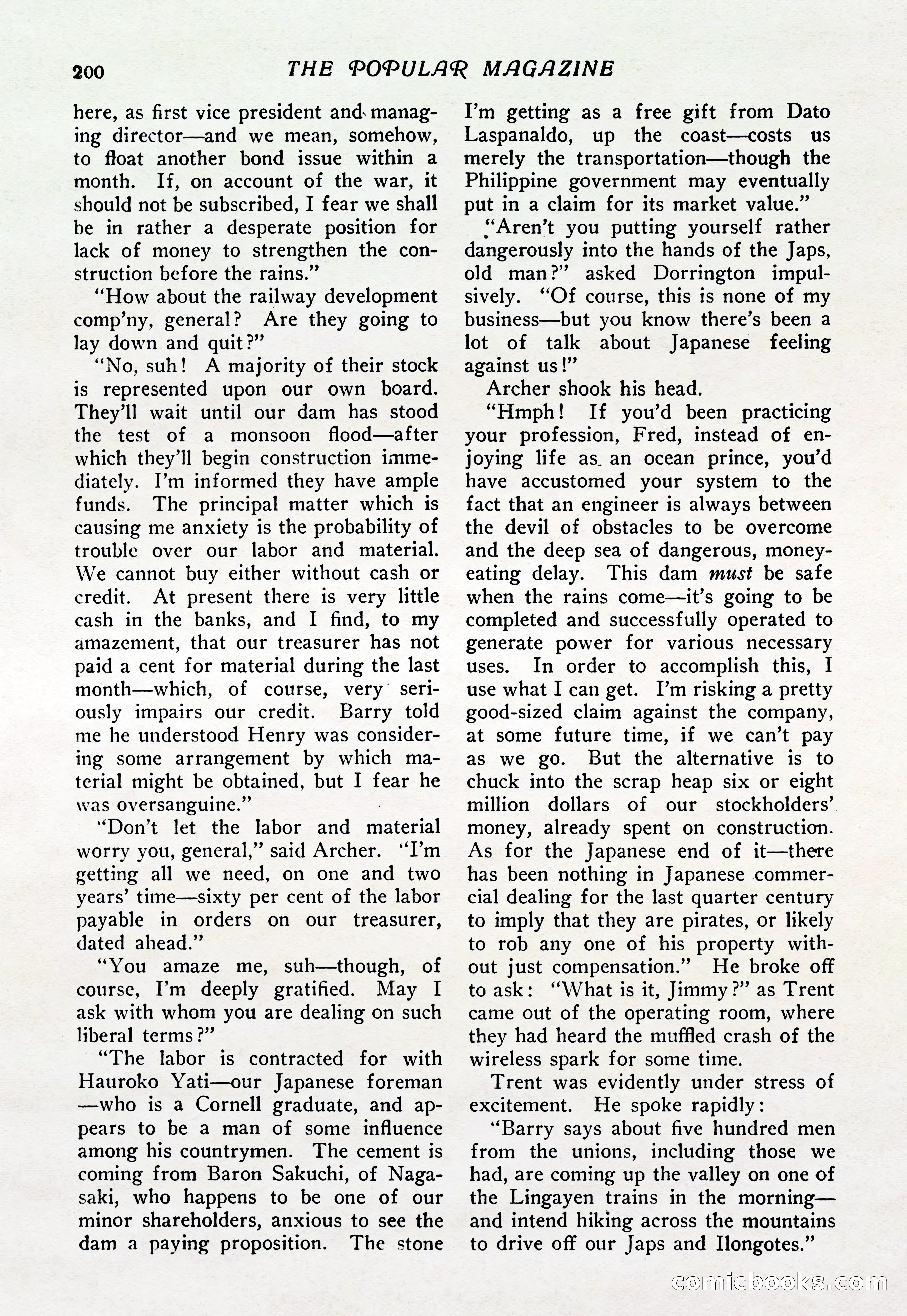 The Popular Magazine, Vol. 37, No. 6 — page 206 of 250