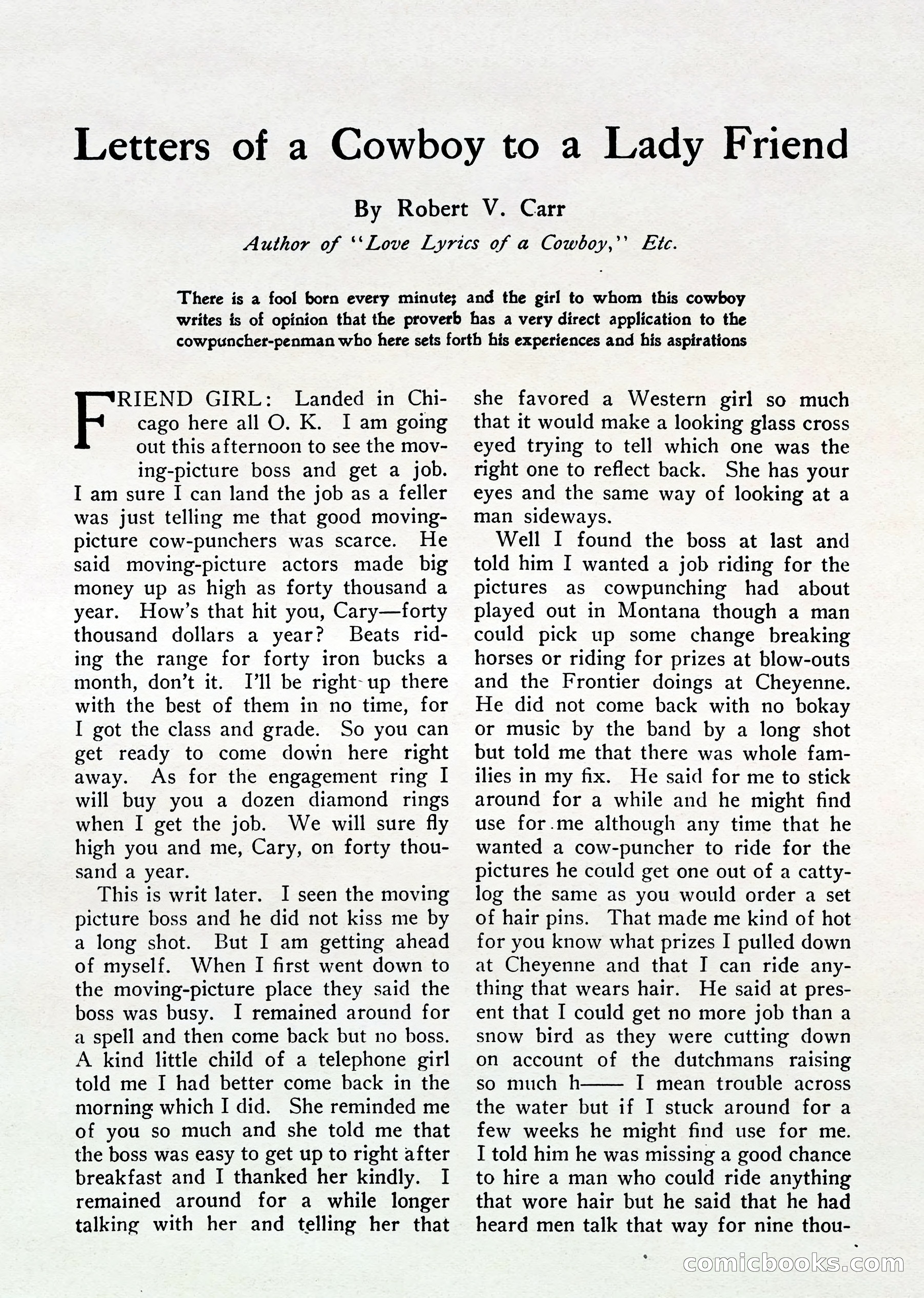 The Popular Magazine, Vol. 37, No. 6 — page 213 of 250