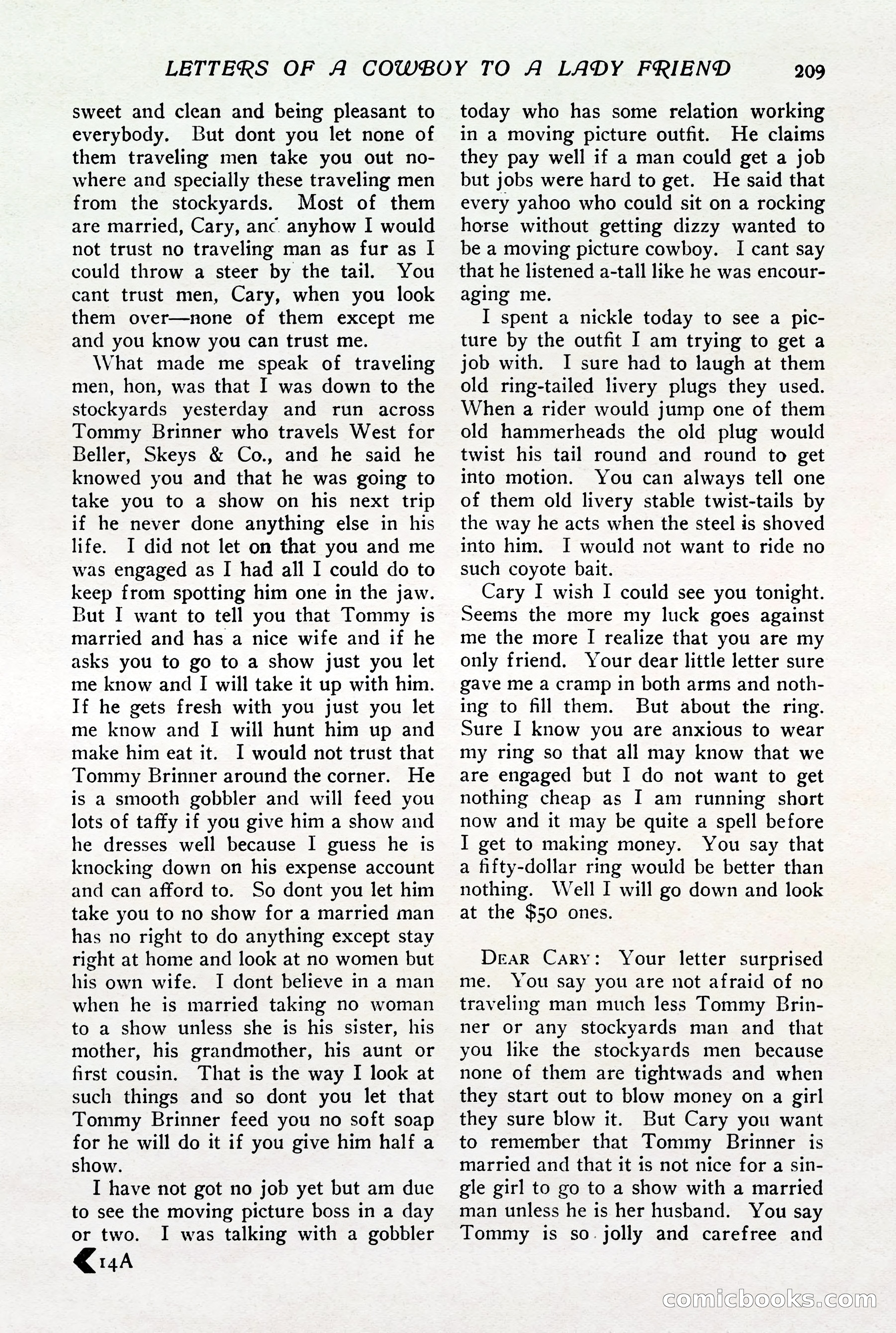 The Popular Magazine, Vol. 37, No. 6 — page 215 of 250