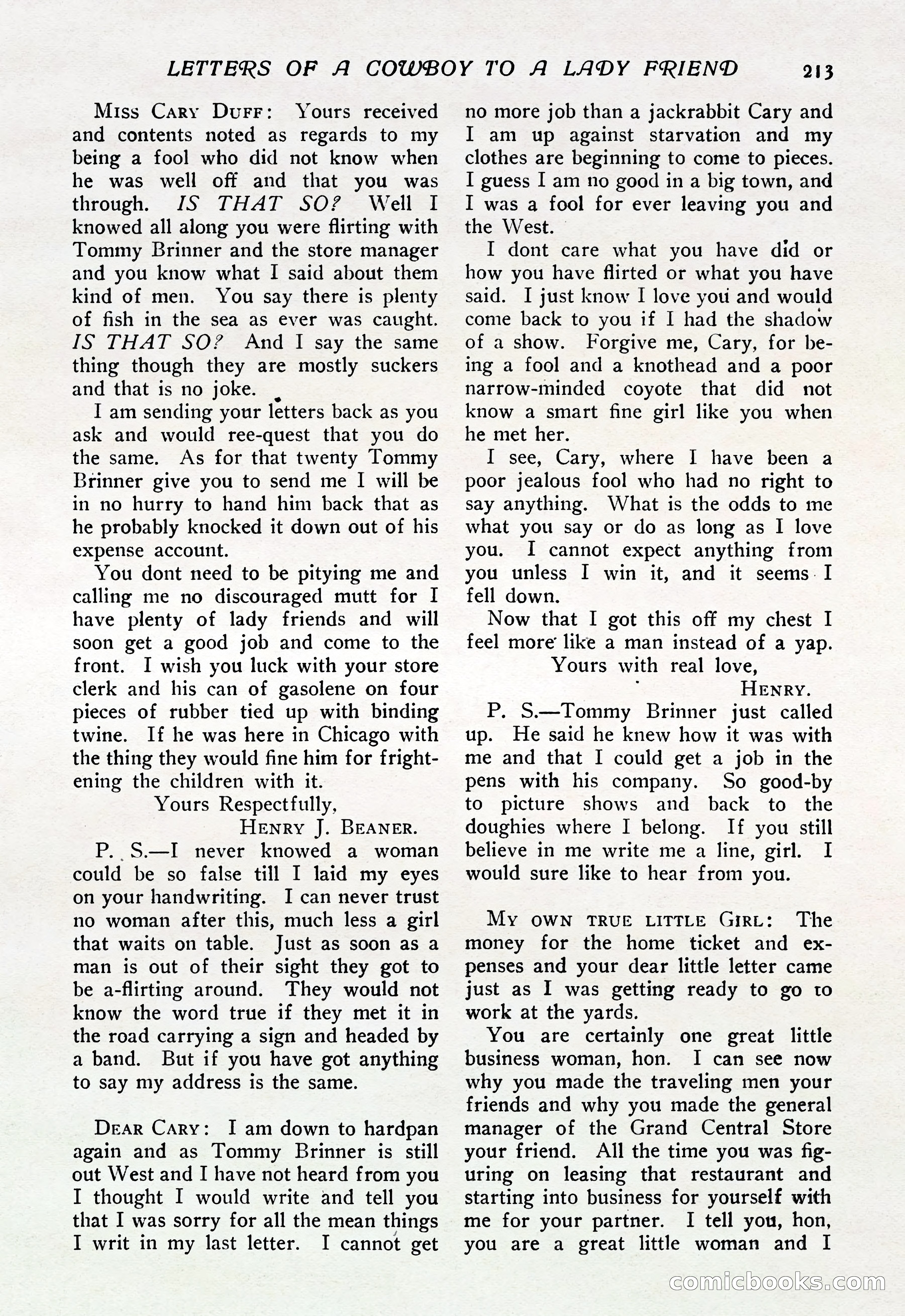 The Popular Magazine, Vol. 37, No. 6 — page 219 of 250