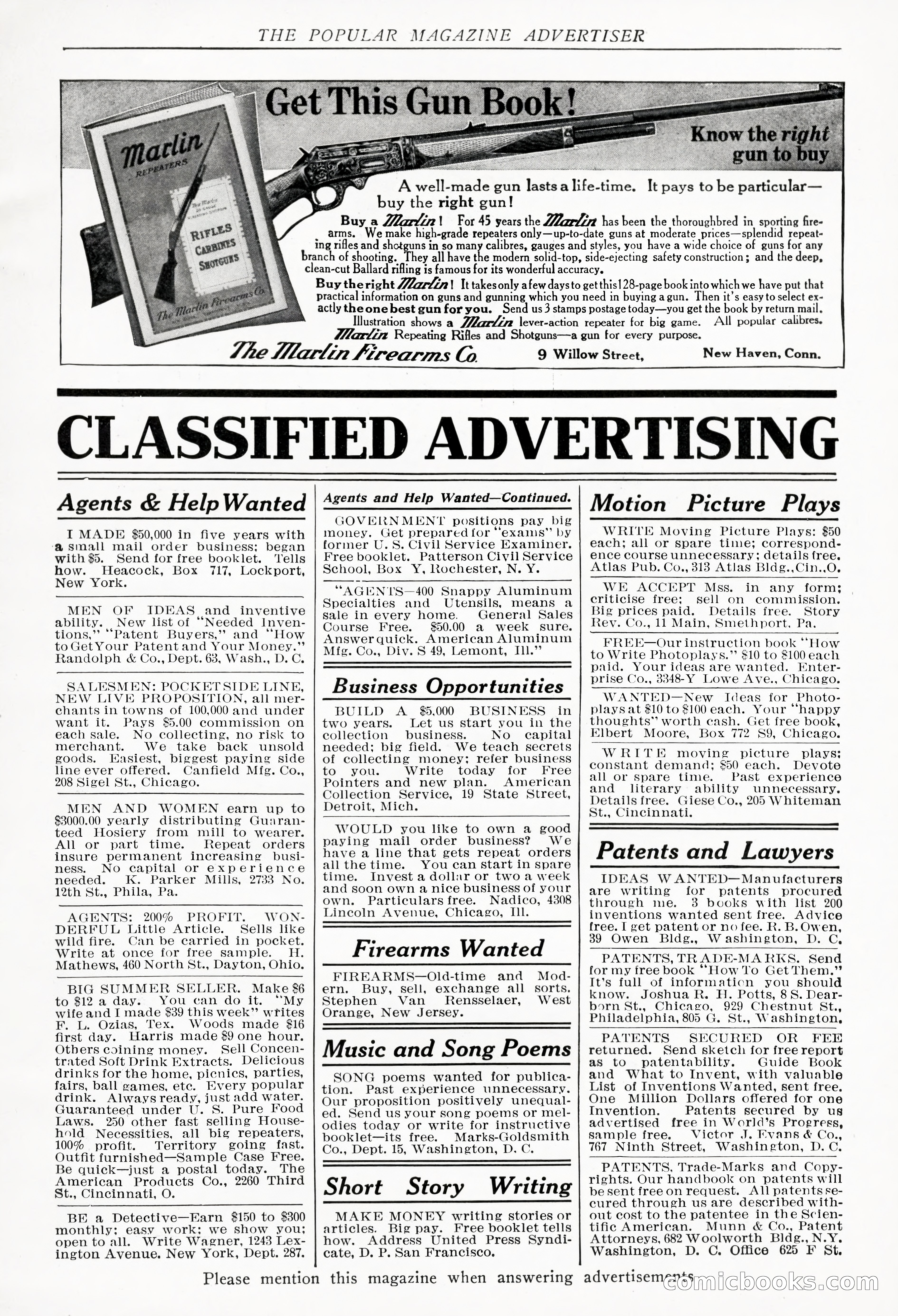 The Popular Magazine, Vol. 37, No. 6 — page 239 of 250