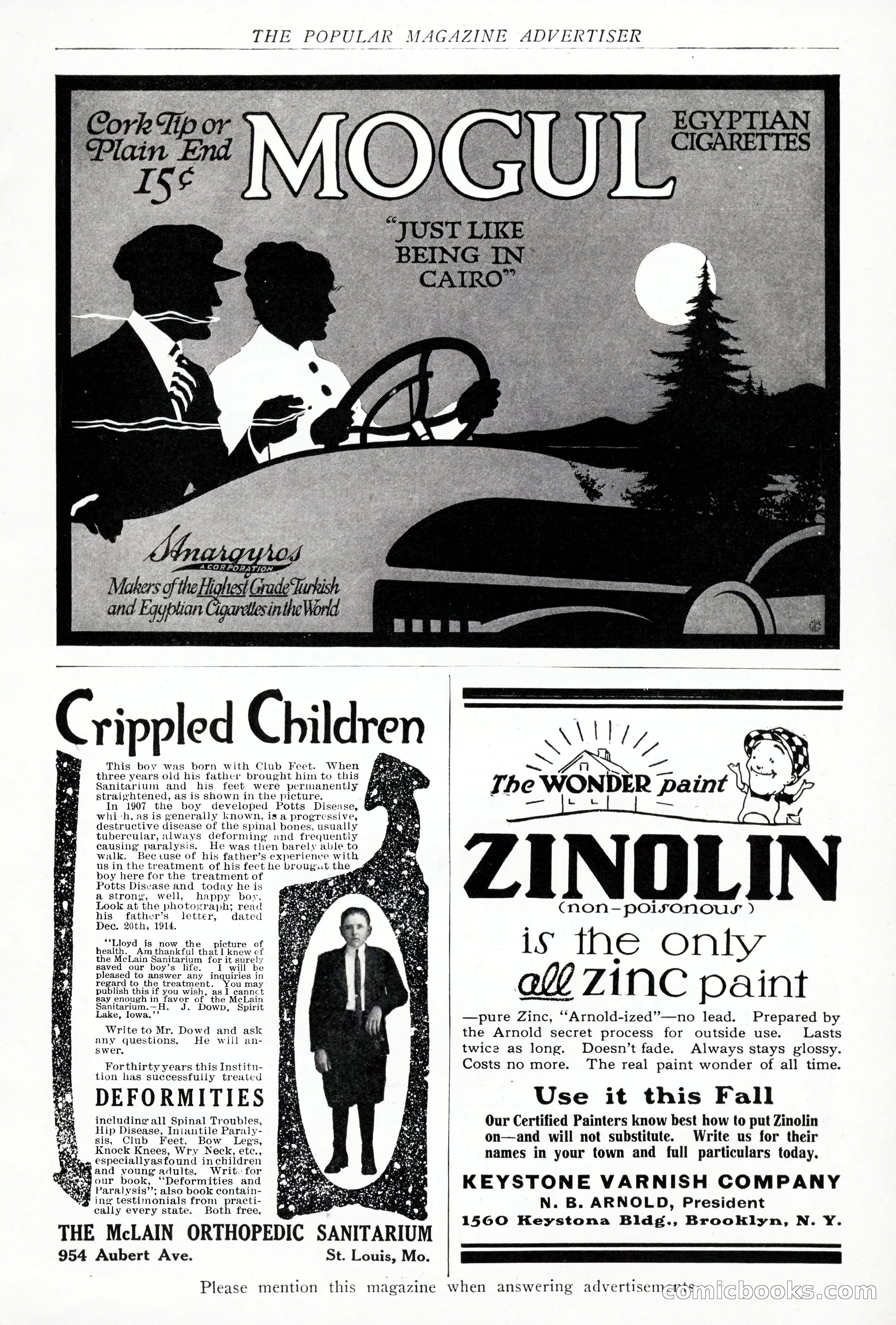 The Popular Magazine, Vol. 37, No. 6 — page 245 of 250
