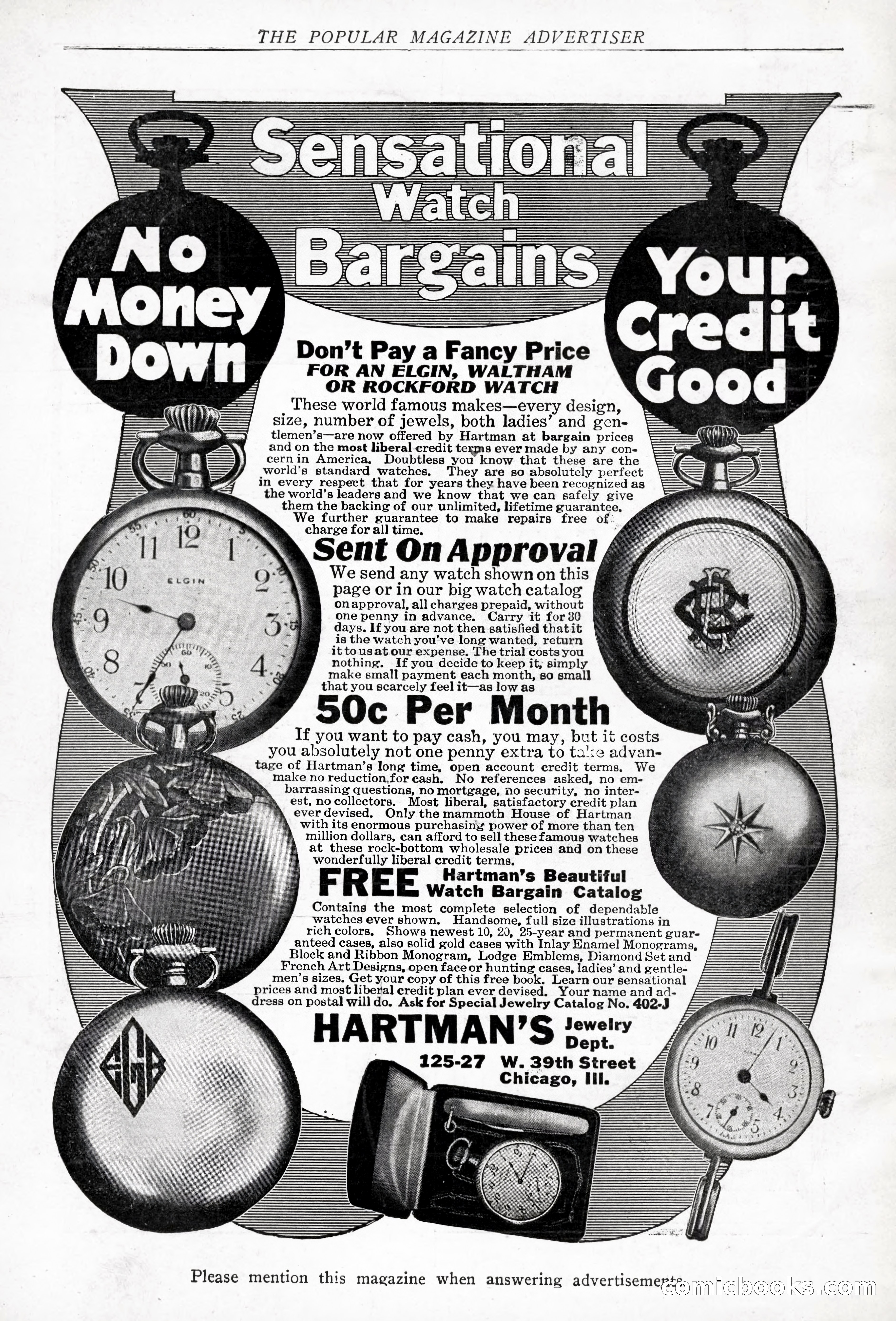 The Popular Magazine, Vol. 37, No. 6 — page 250 of 250