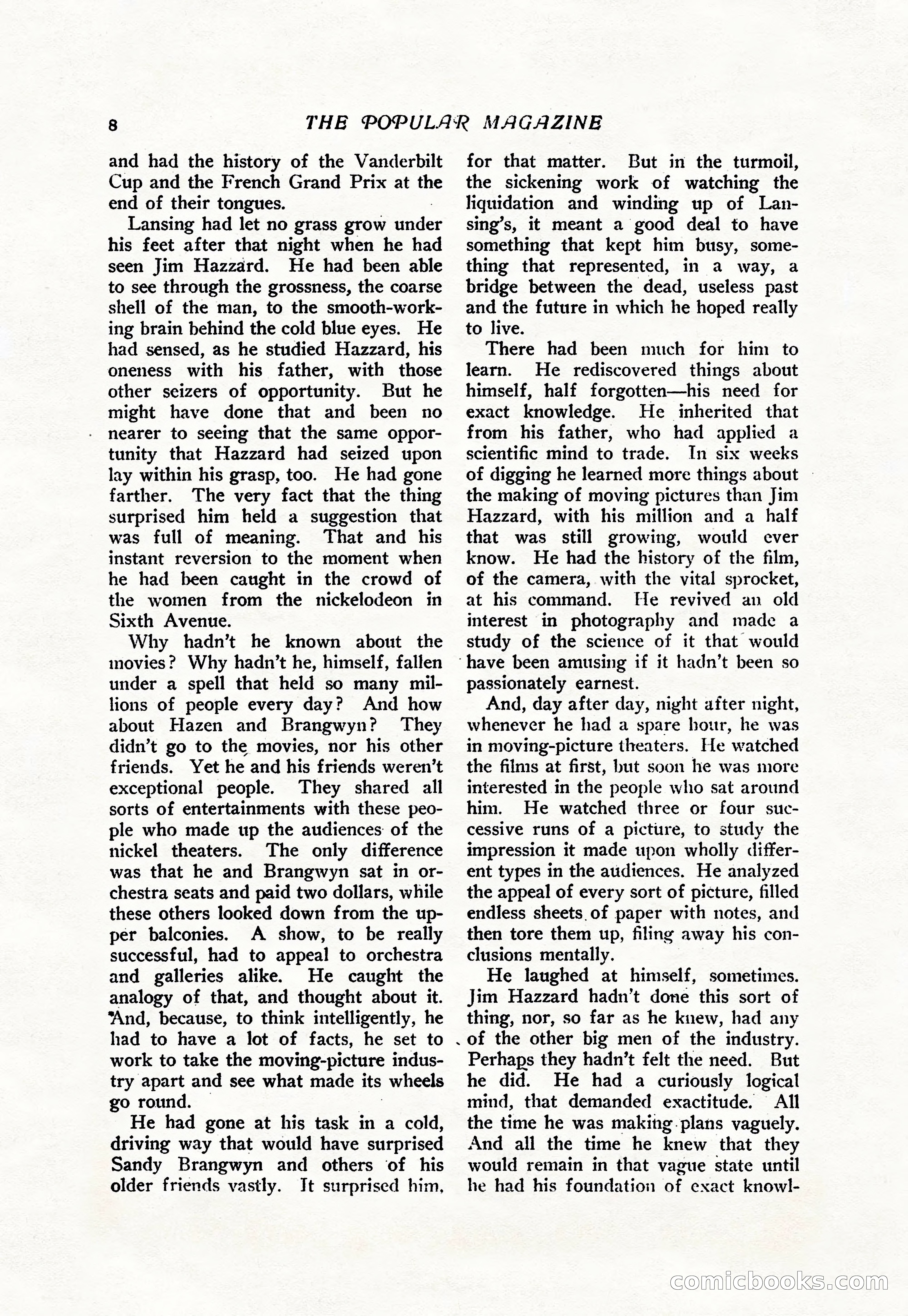 The Popular Magazine, Vol. 38, No. 5 — page 14 of 232