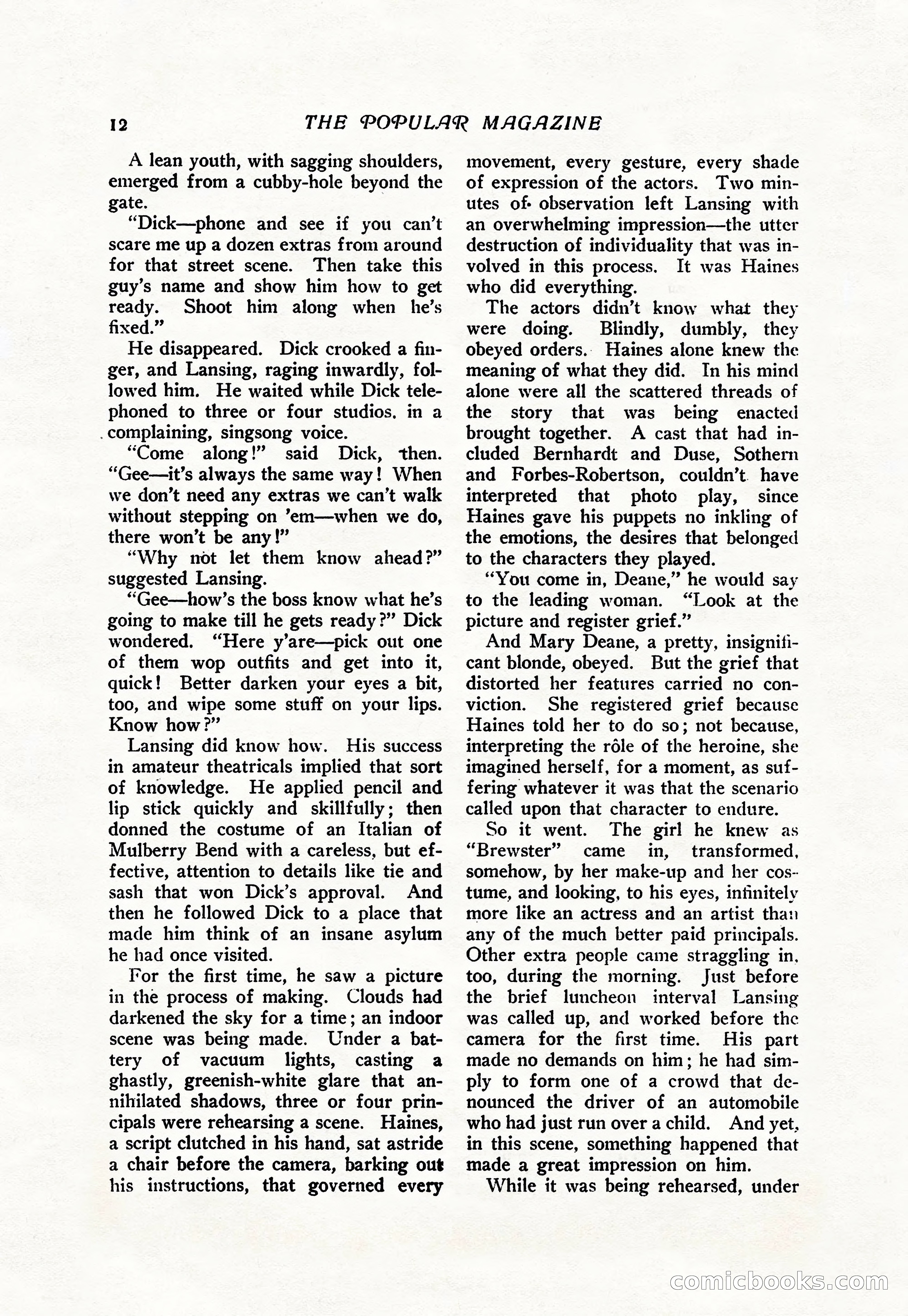 The Popular Magazine, Vol. 38, No. 5 — page 18 of 232