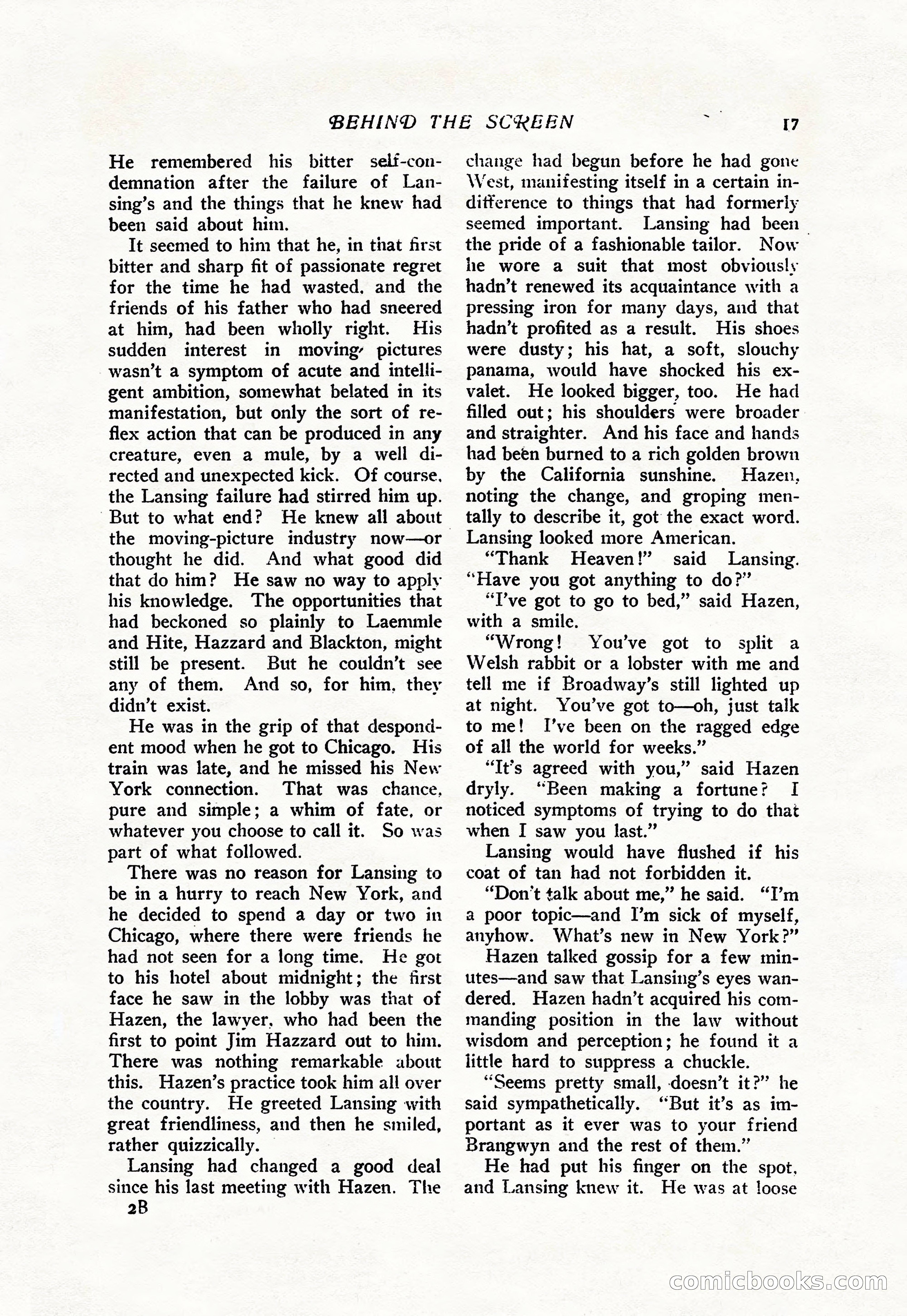The Popular Magazine, Vol. 38, No. 5 — page 23 of 232