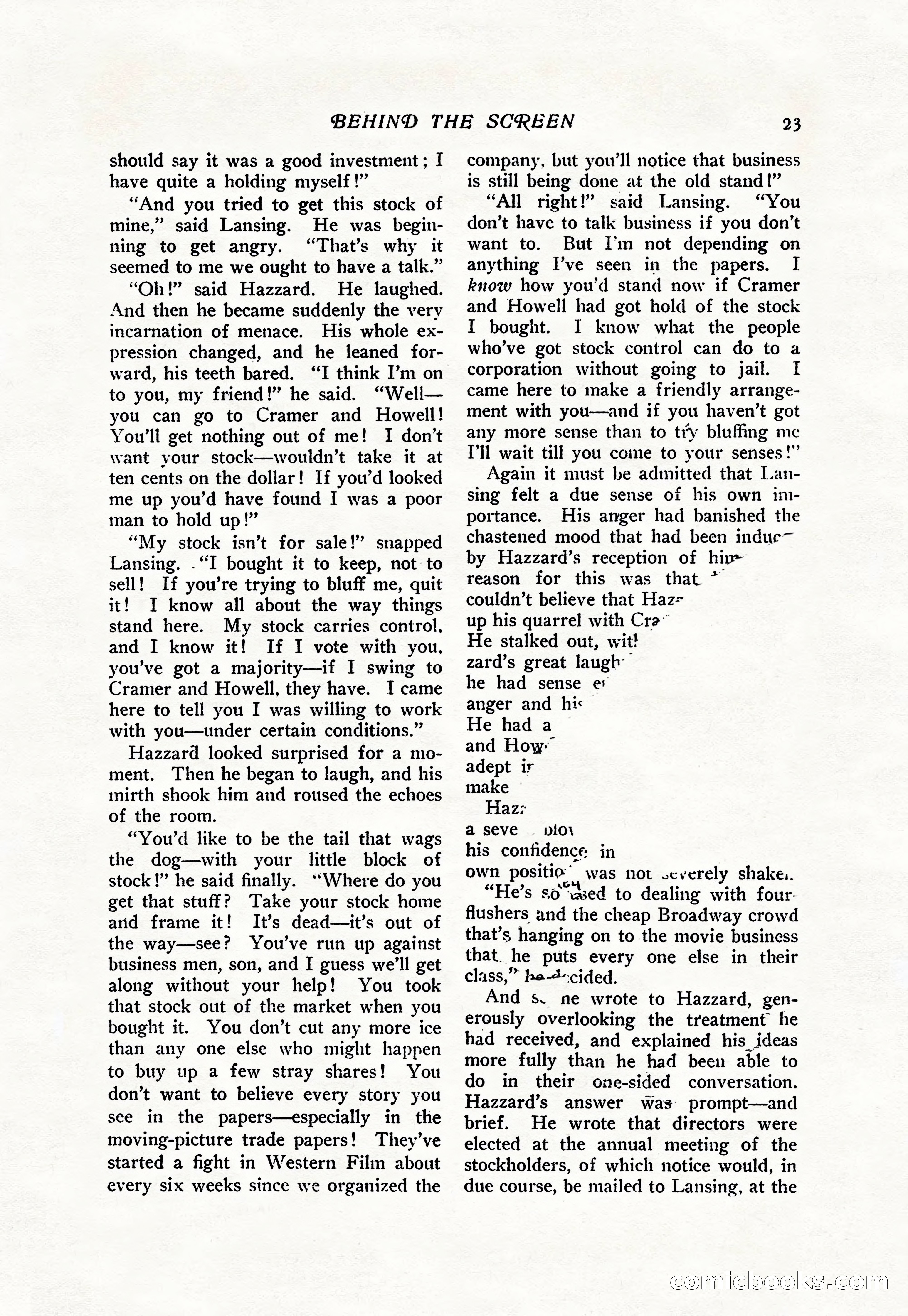 The Popular Magazine, Vol. 38, No. 5 — page 29 of 232
