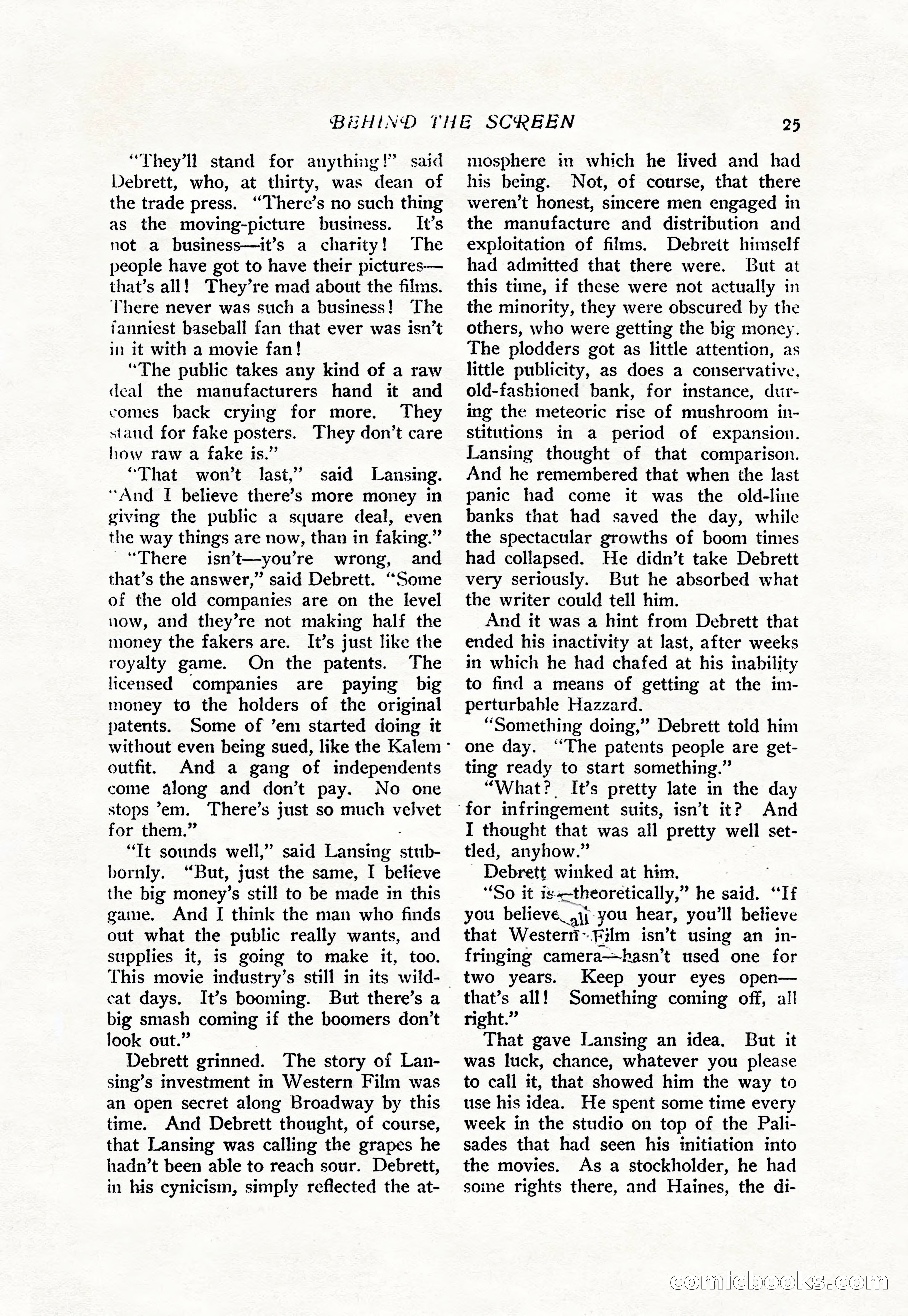 The Popular Magazine, Vol. 38, No. 5 — page 31 of 232