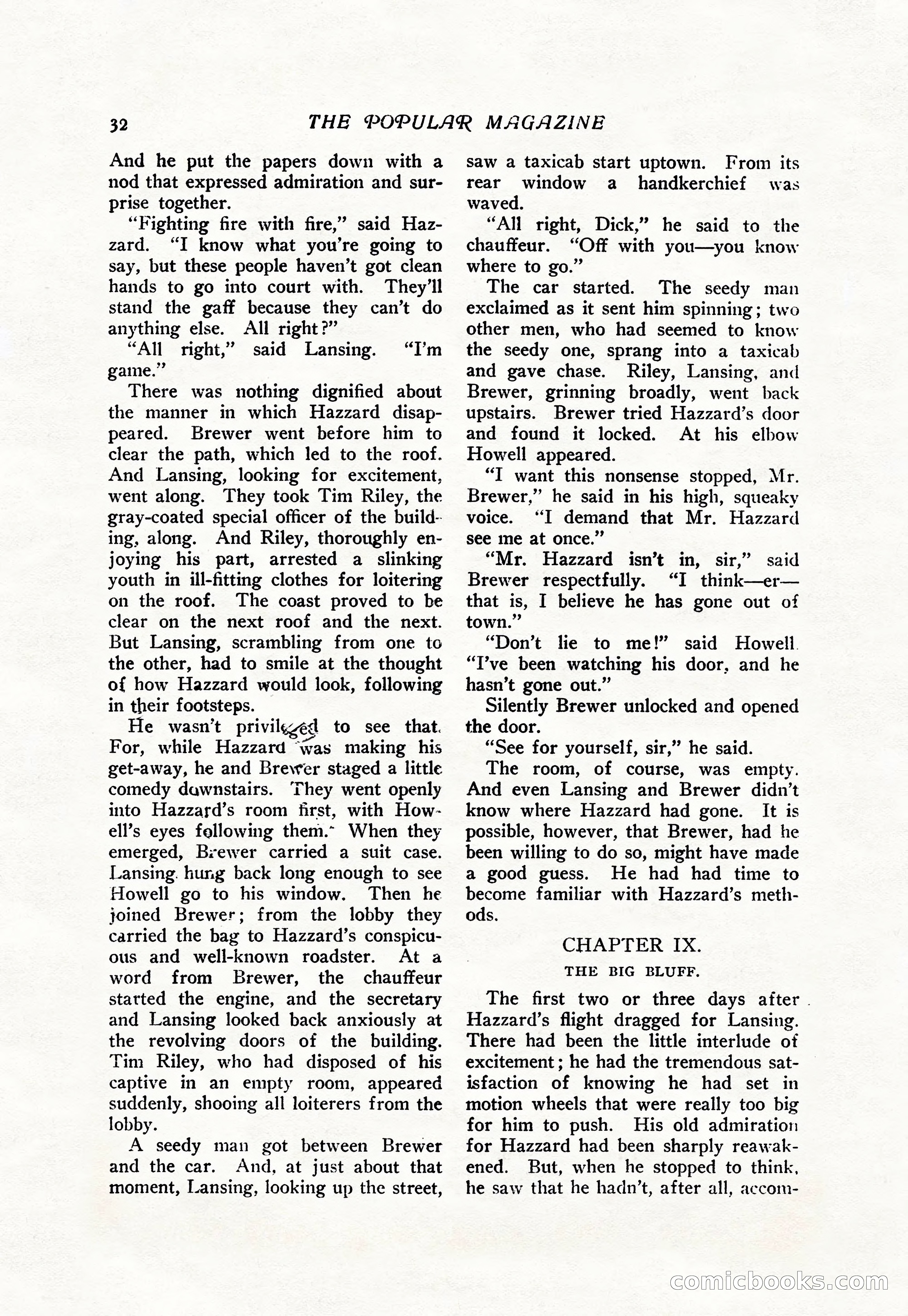 The Popular Magazine, Vol. 38, No. 5 — page 38 of 232