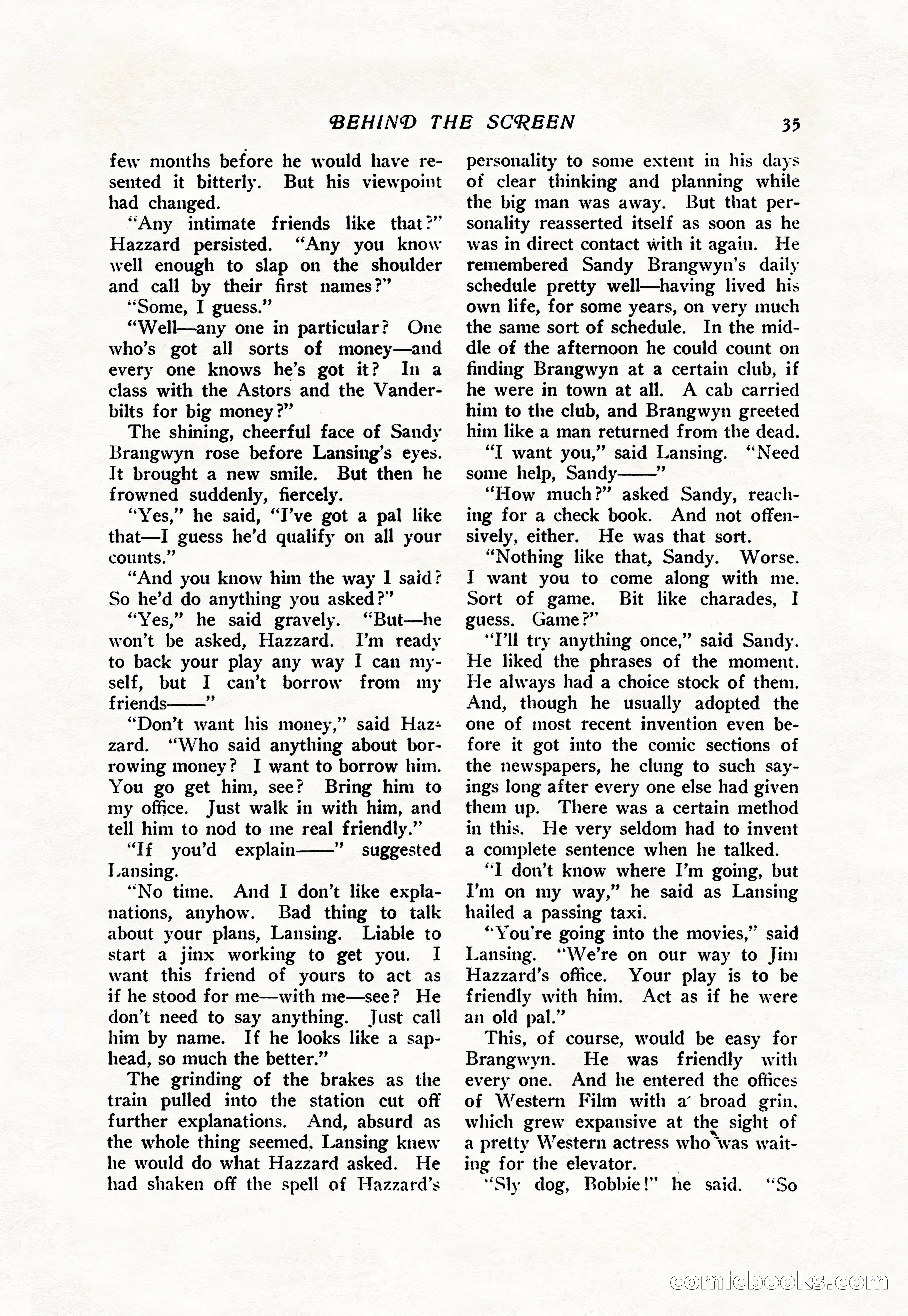 The Popular Magazine, Vol. 38, No. 5 — page 41 of 232