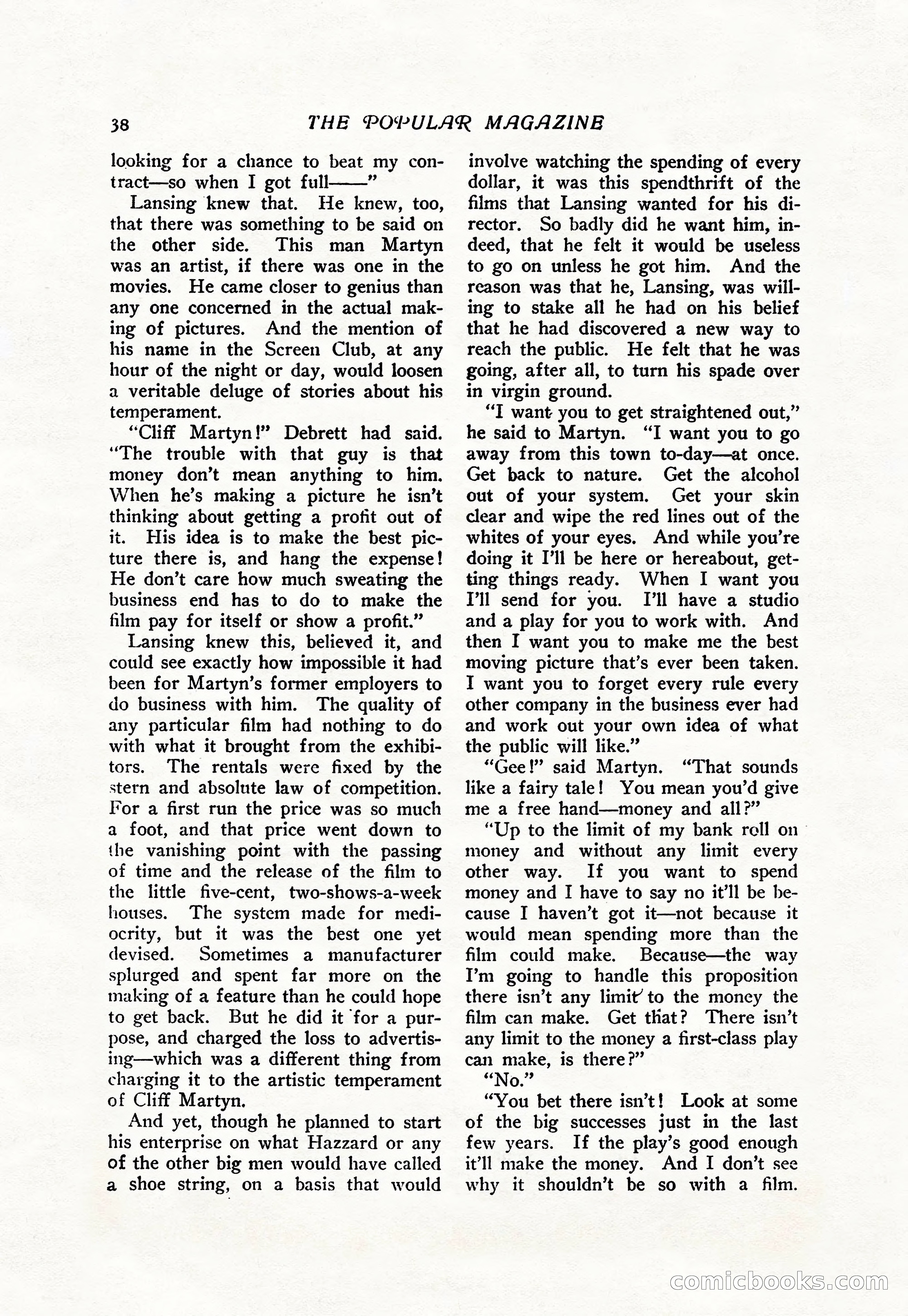 The Popular Magazine, Vol. 38, No. 5 — page 44 of 232