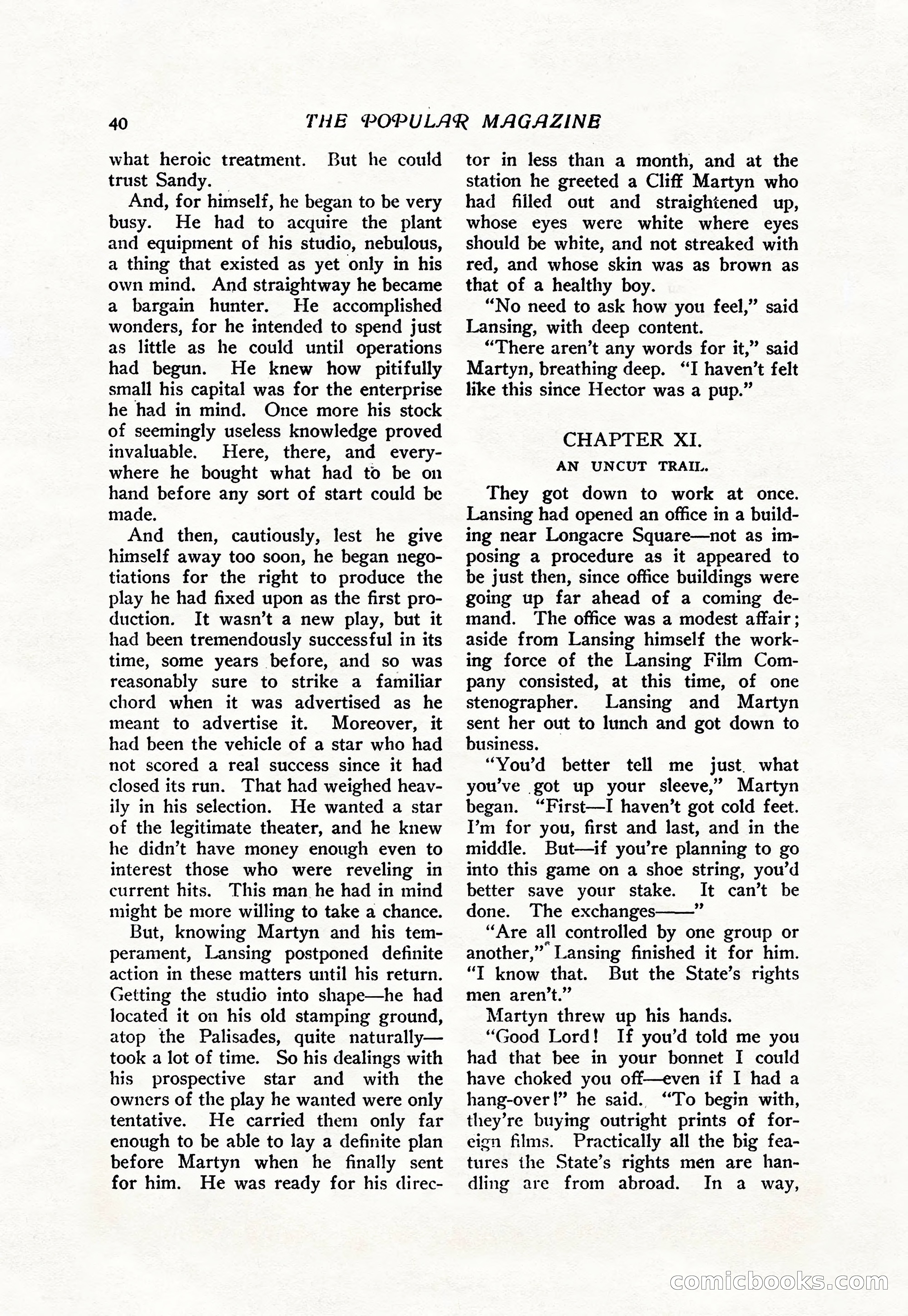 The Popular Magazine, Vol. 38, No. 5 — page 46 of 232