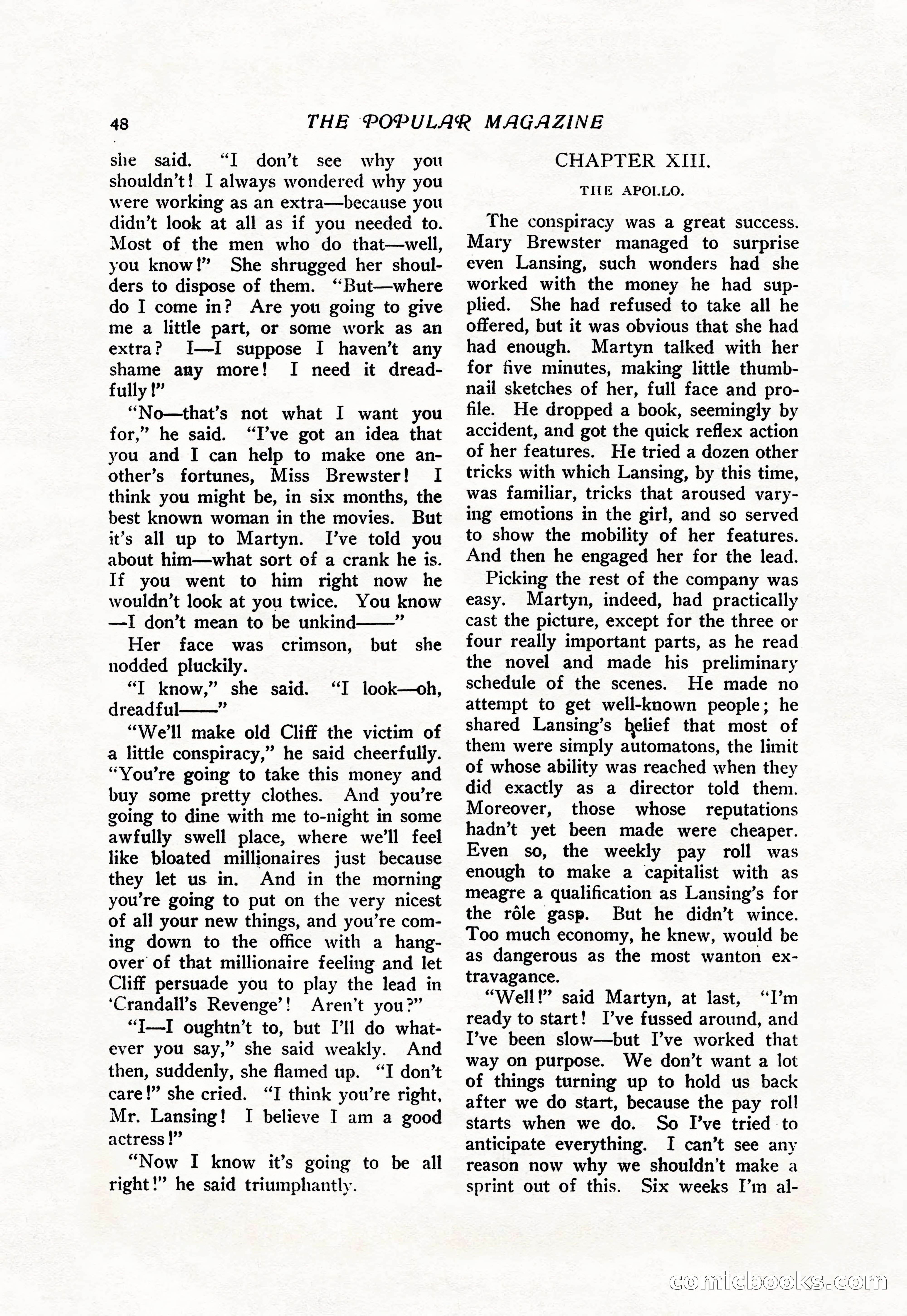 The Popular Magazine, Vol. 38, No. 5 — page 54 of 232
