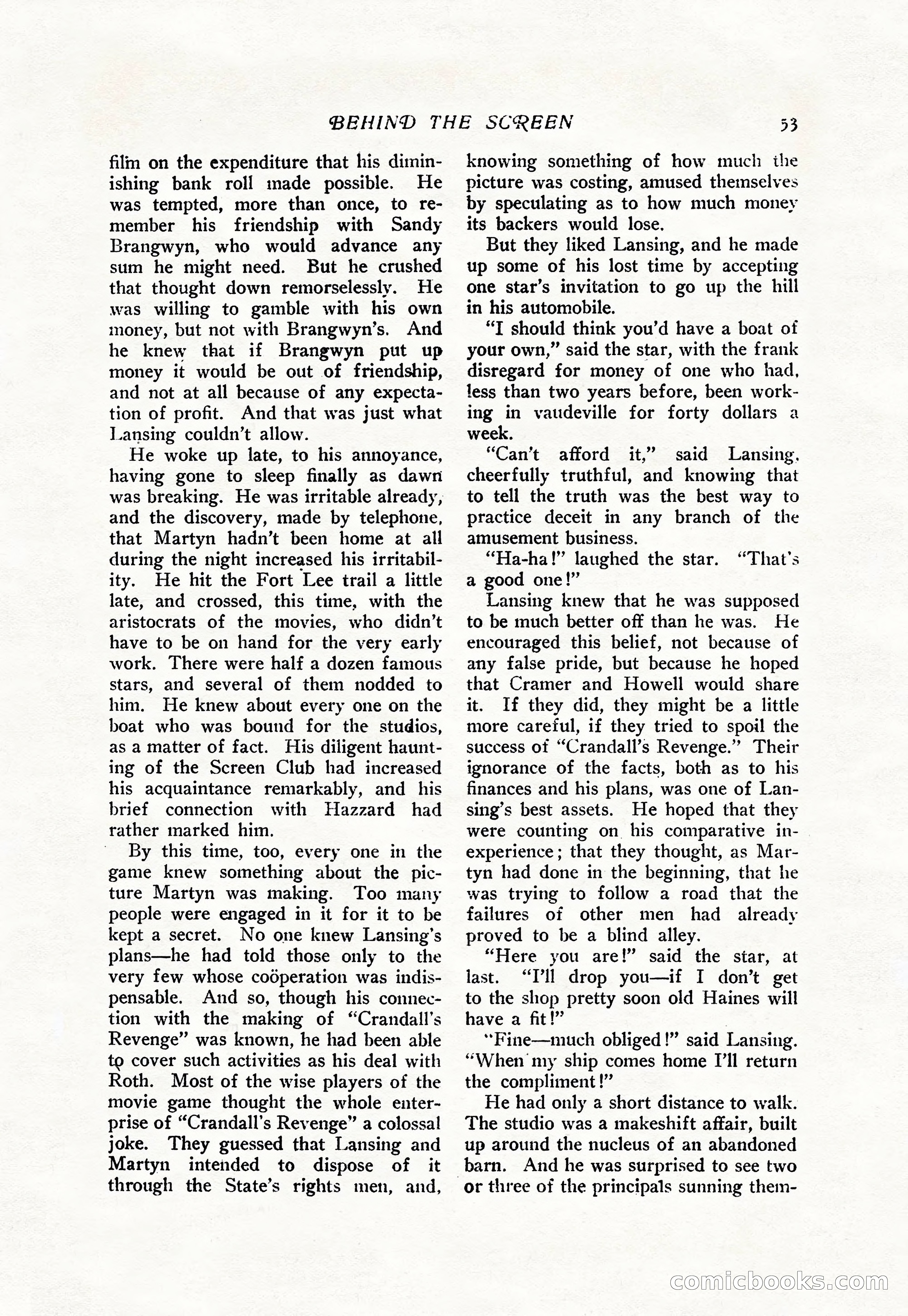 The Popular Magazine, Vol. 38, No. 5 — page 59 of 232