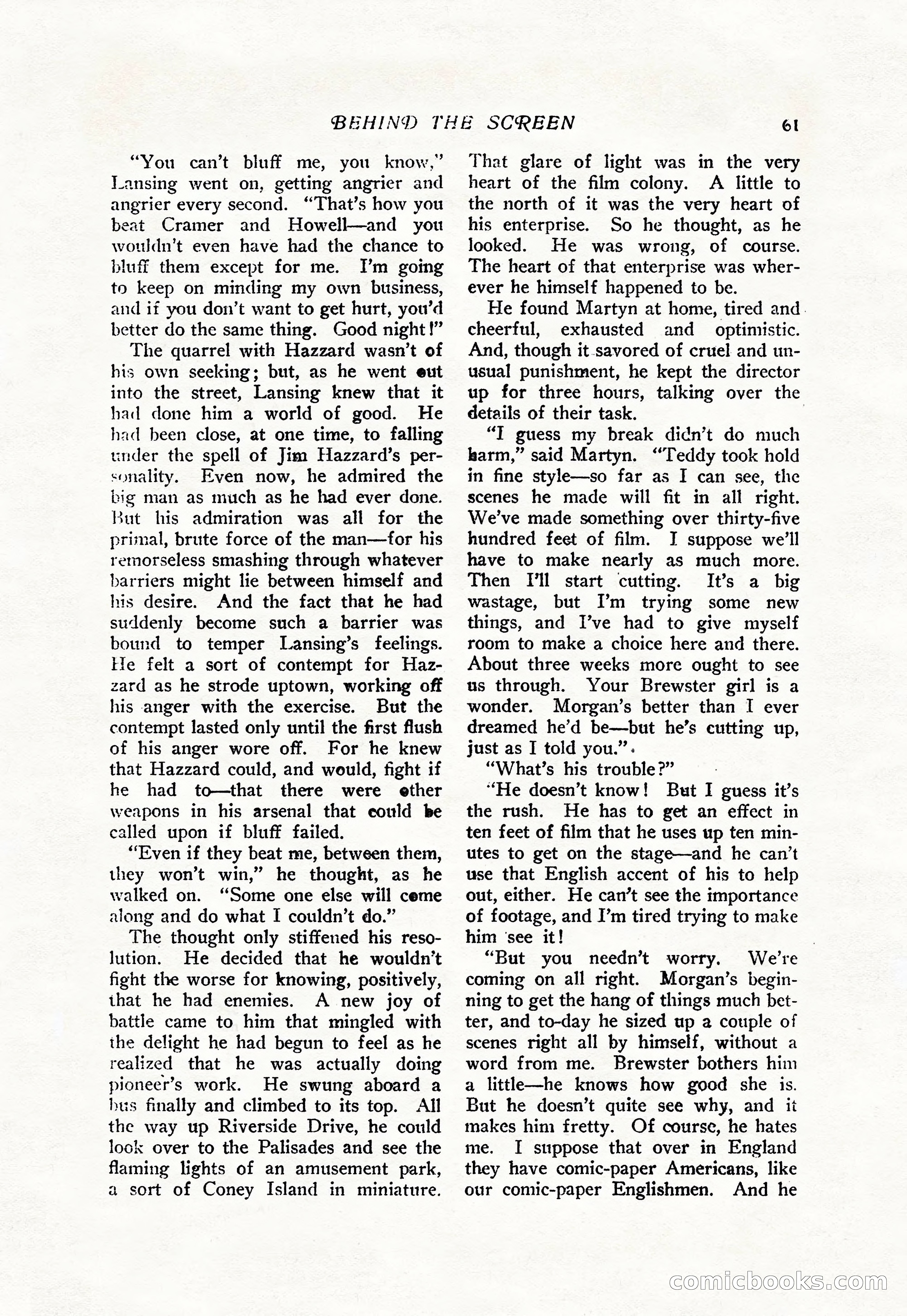 The Popular Magazine, Vol. 38, No. 5 — page 67 of 232