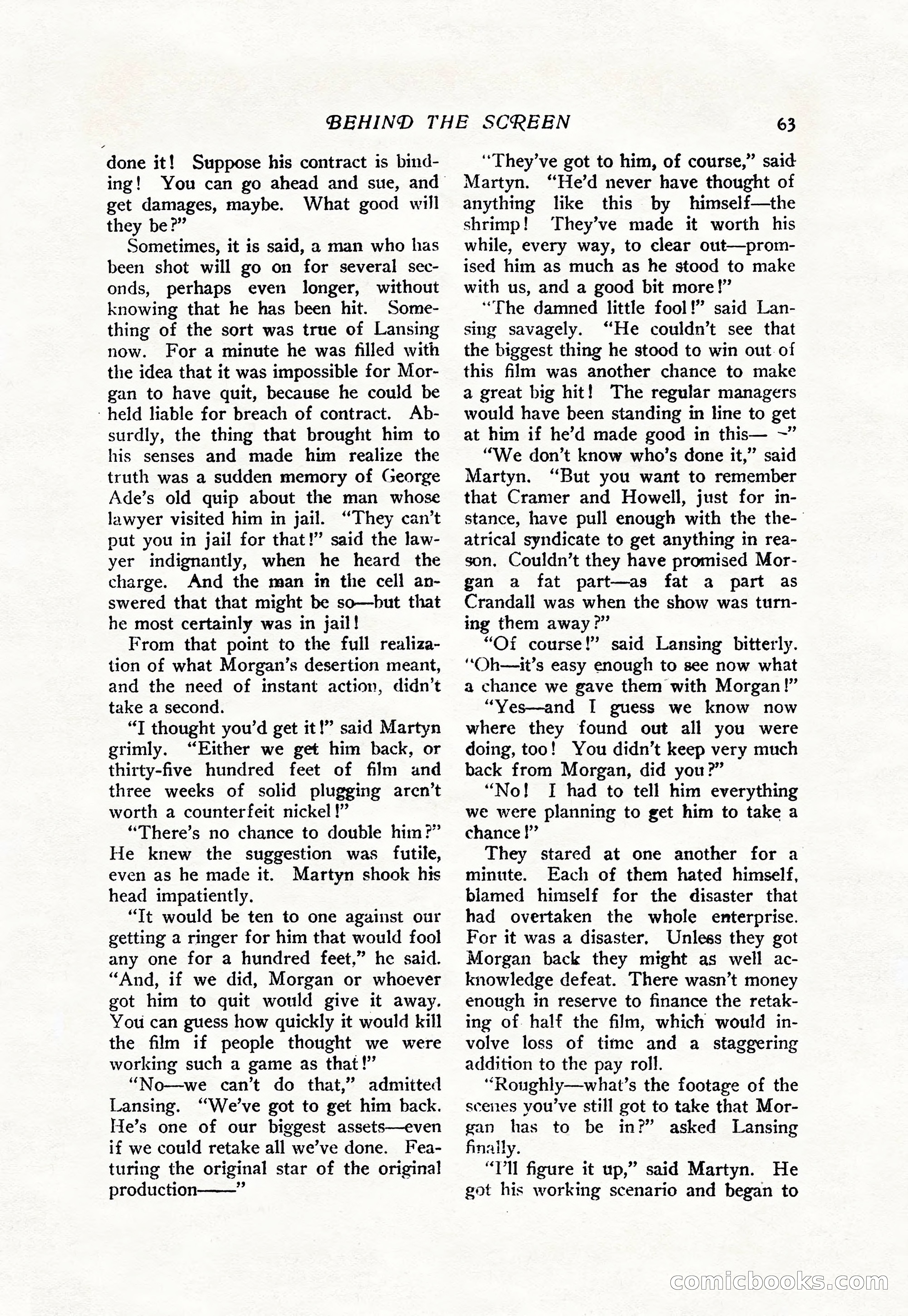 The Popular Magazine, Vol. 38, No. 5 — page 69 of 232