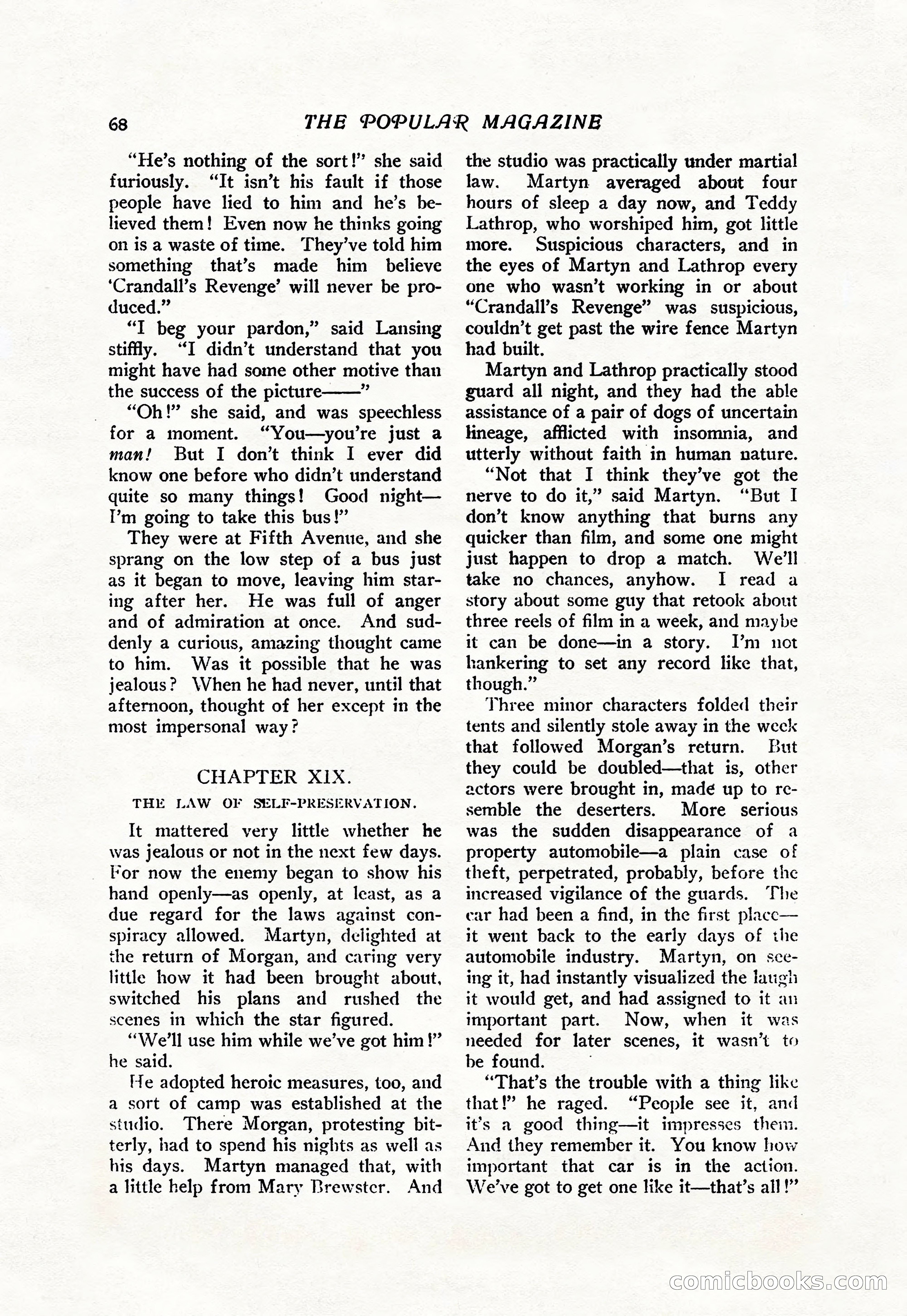 The Popular Magazine, Vol. 38, No. 5 — page 74 of 232