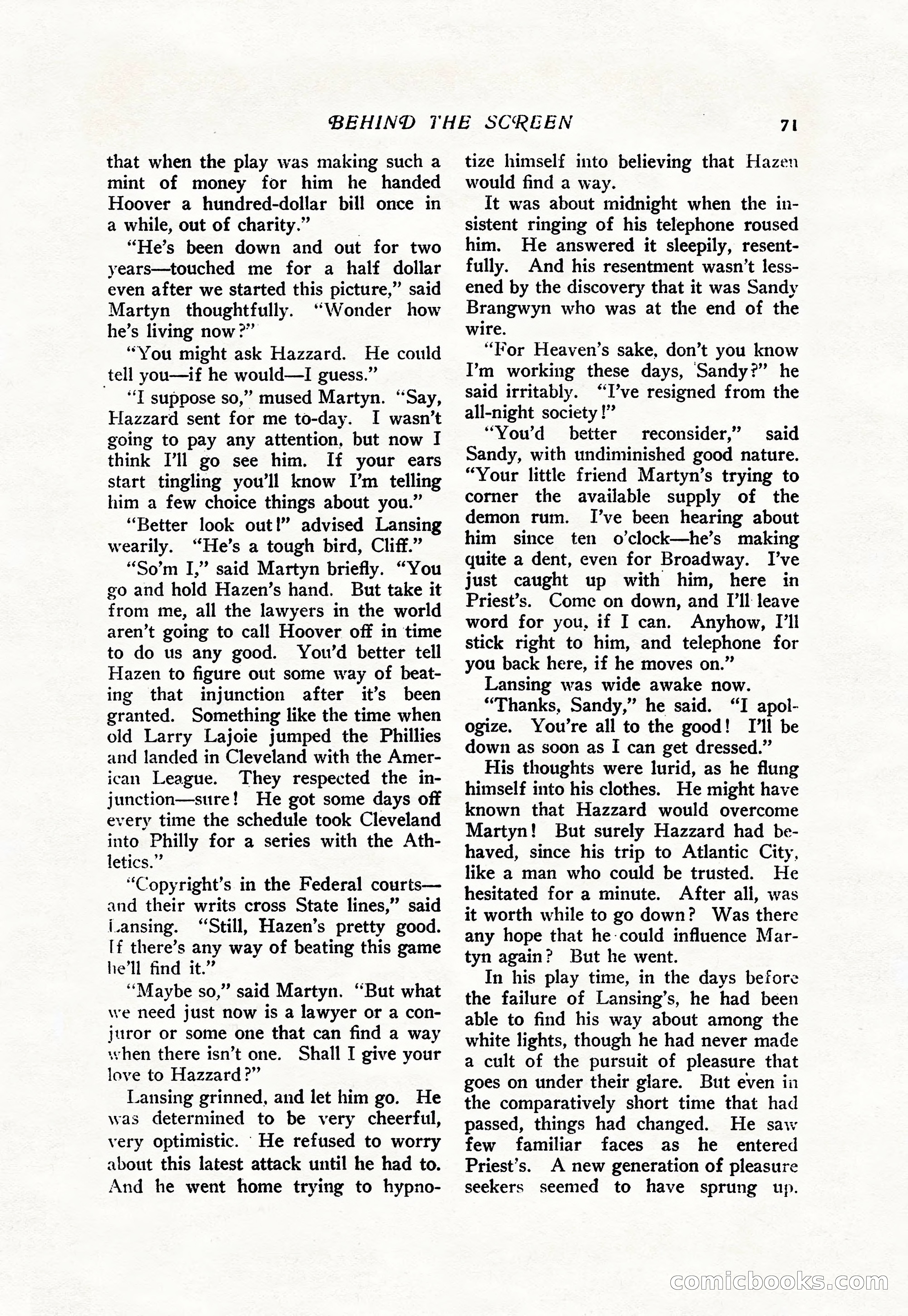 The Popular Magazine, Vol. 38, No. 5 — page 77 of 232