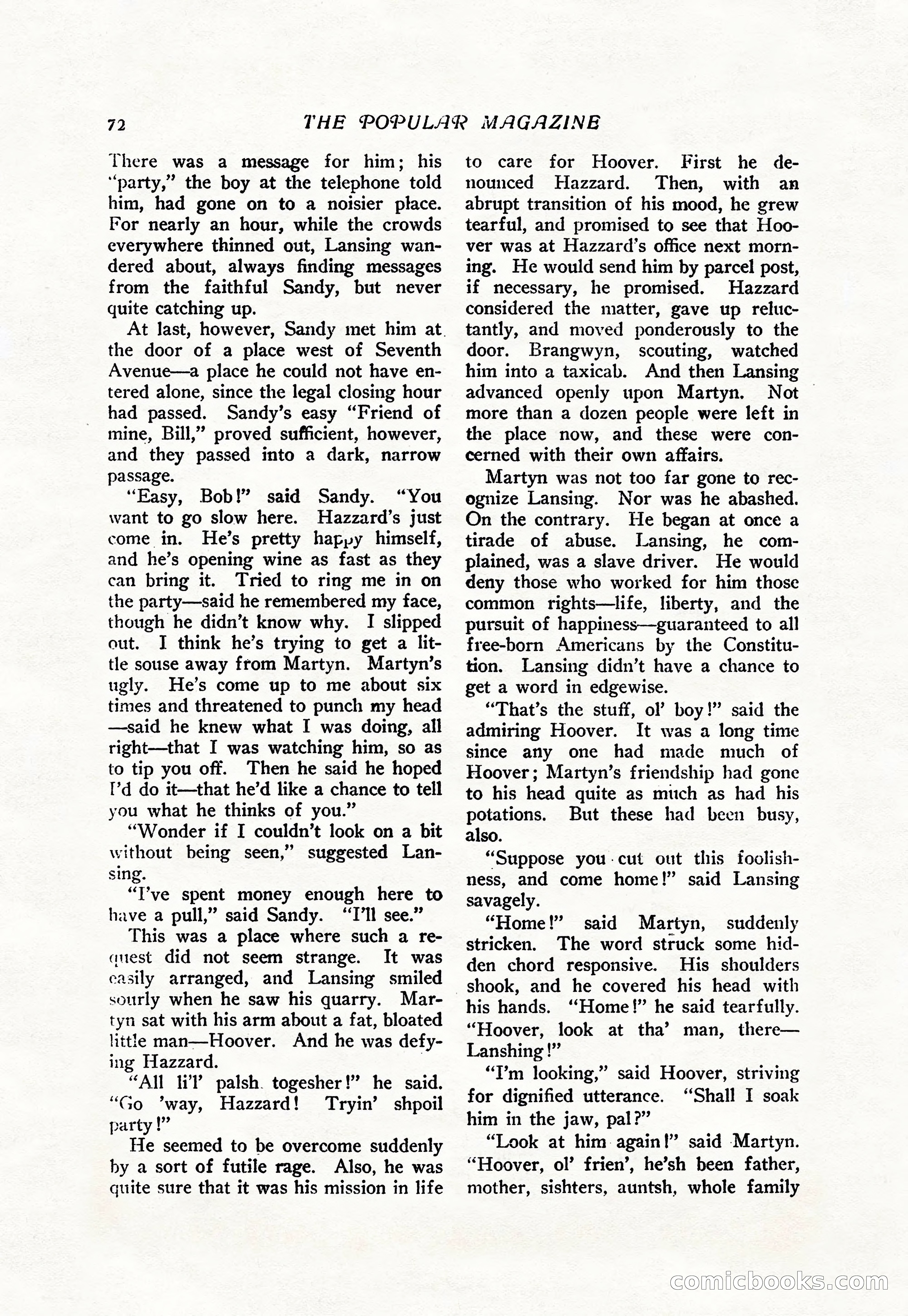 The Popular Magazine, Vol. 38, No. 5 — page 78 of 232