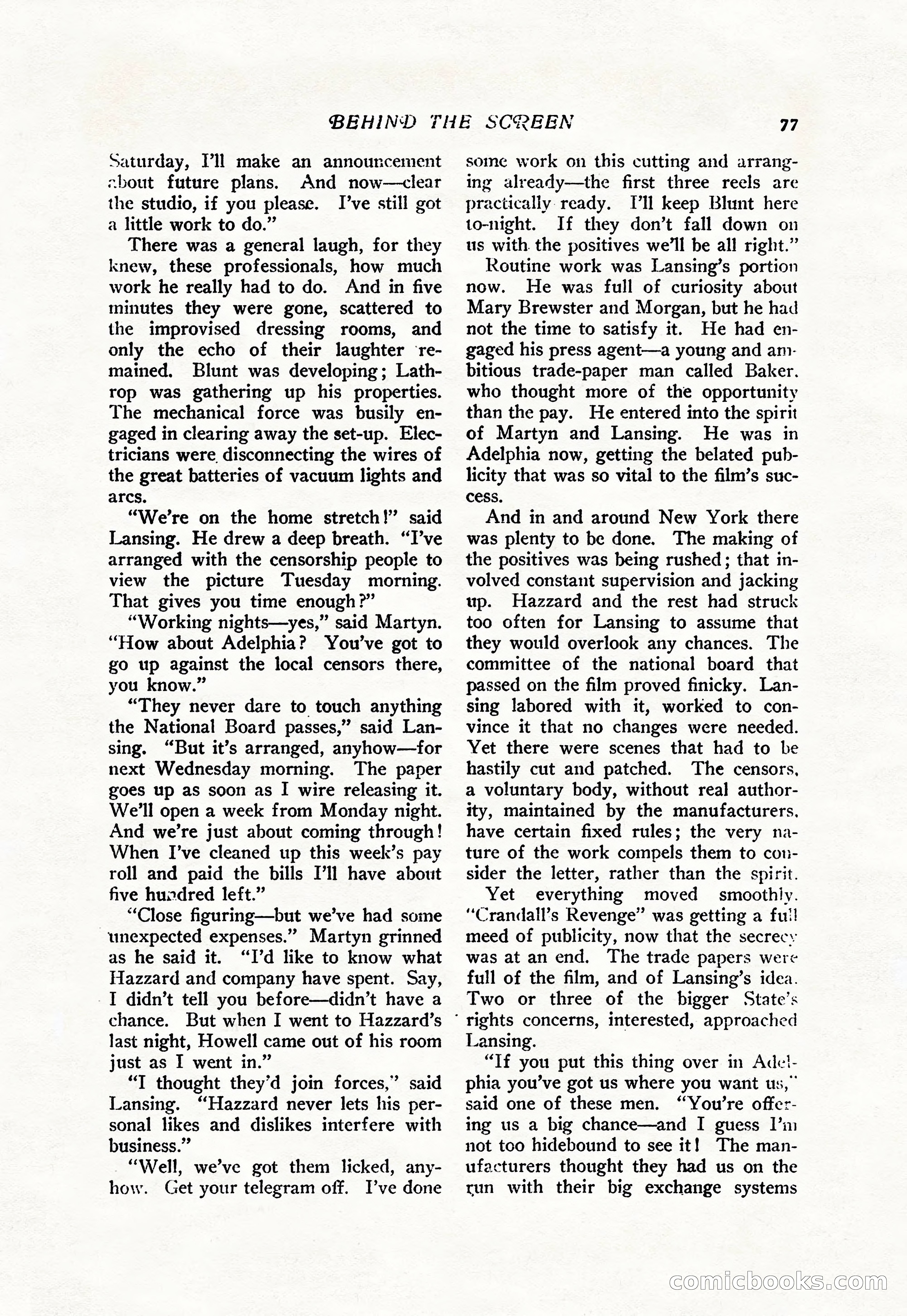 The Popular Magazine, Vol. 38, No. 5 — page 83 of 232