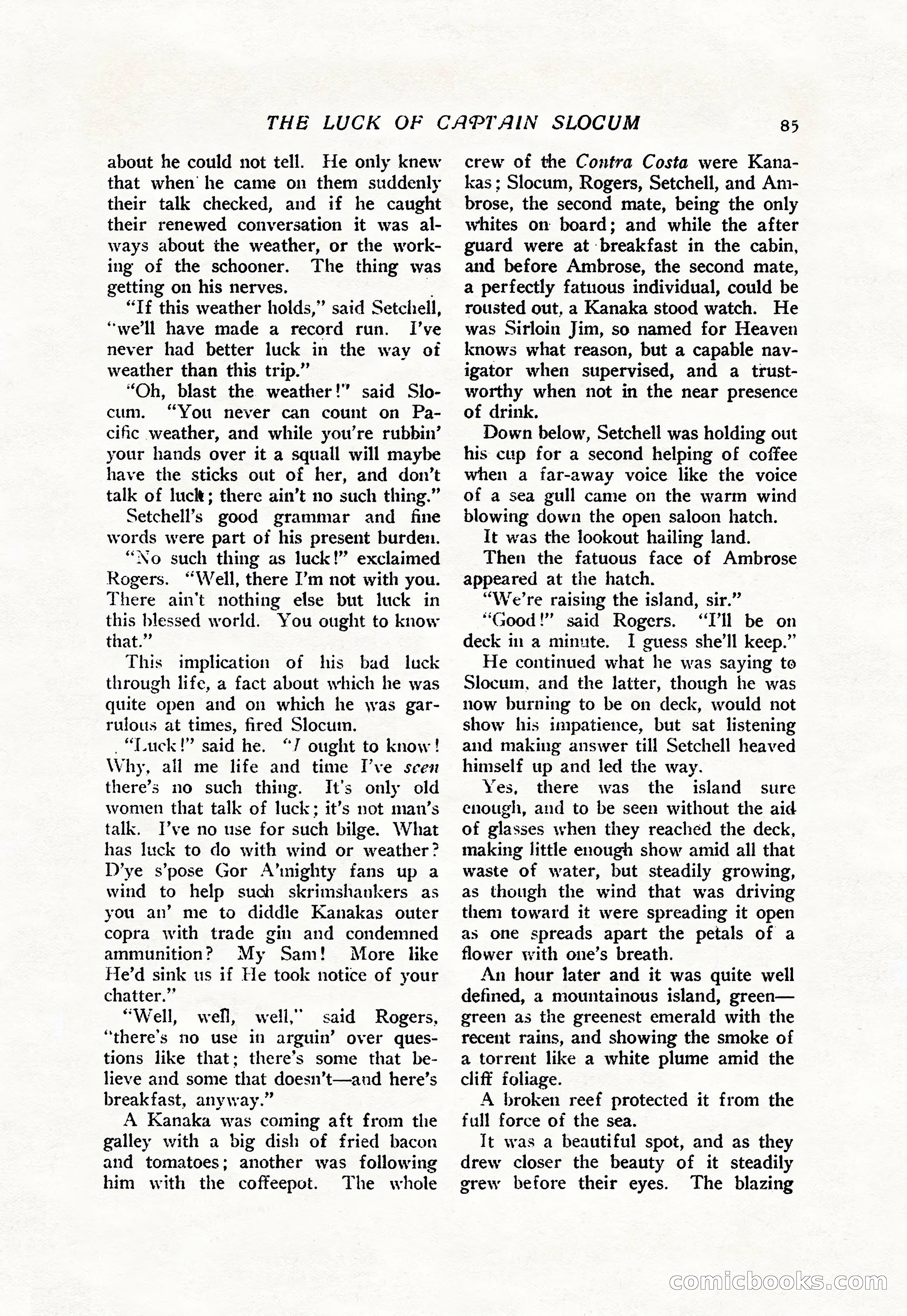The Popular Magazine, Vol. 38, No. 5 — page 91 of 232