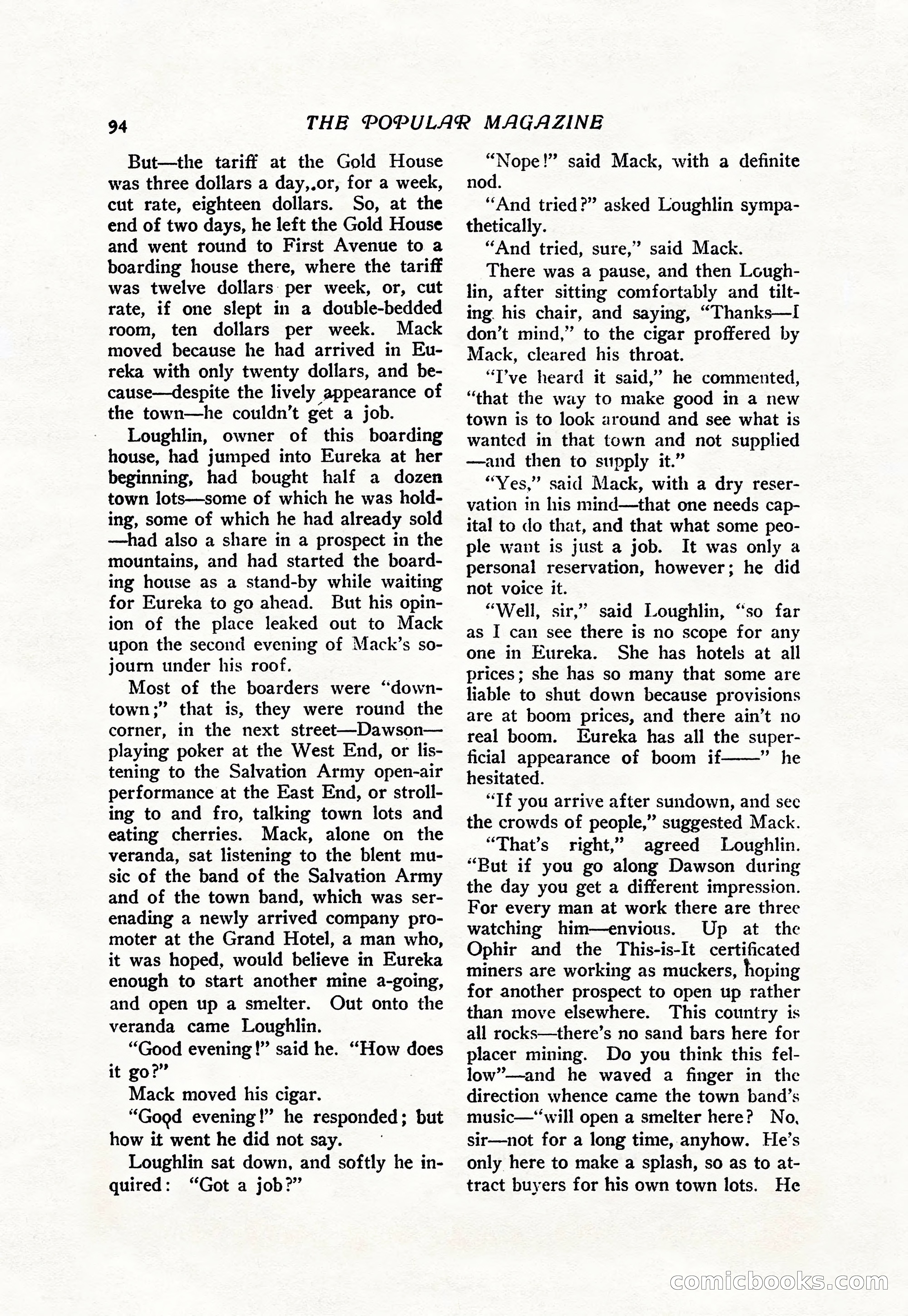 The Popular Magazine, Vol. 38, No. 5 — page 100 of 232