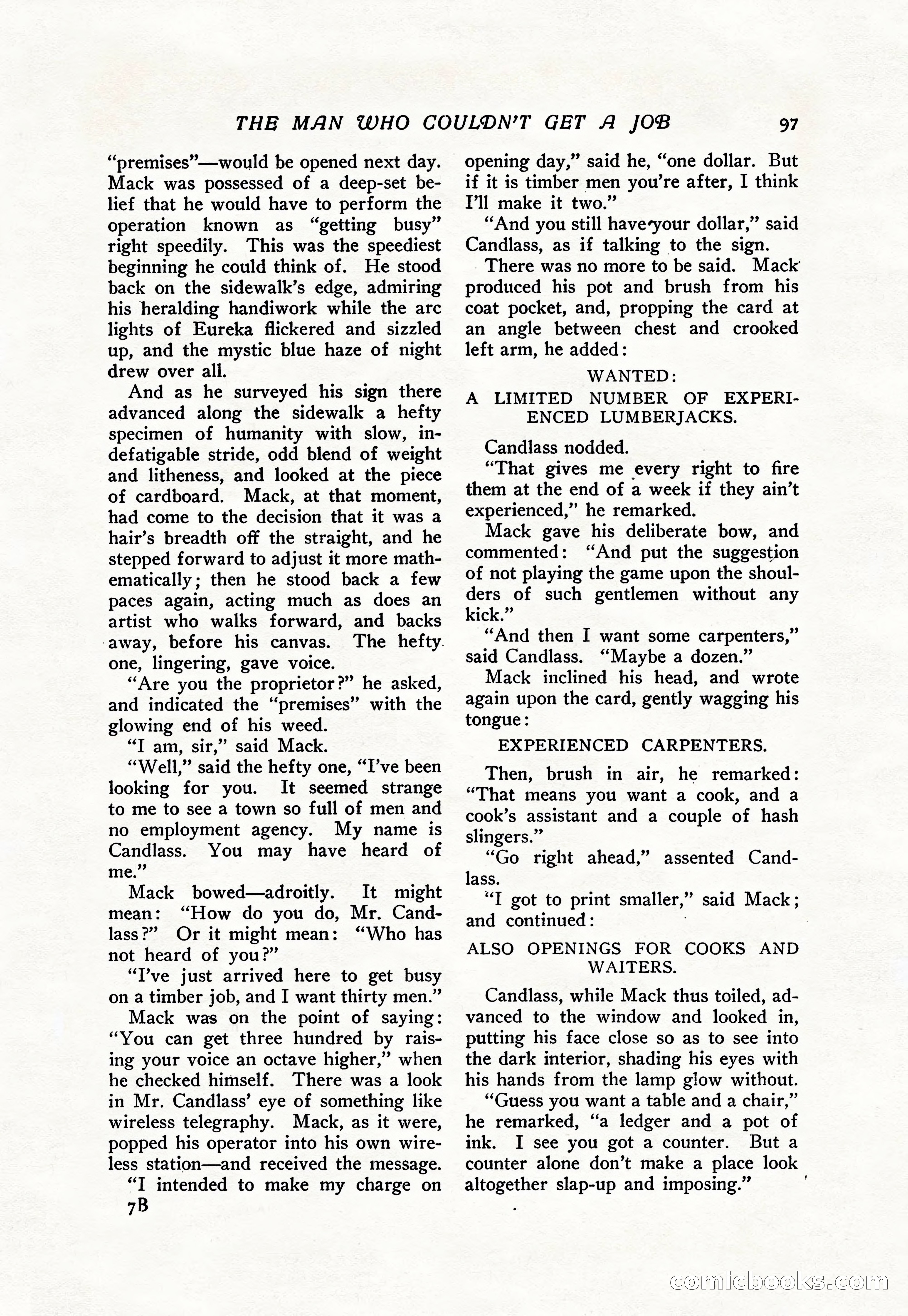The Popular Magazine, Vol. 38, No. 5 — page 103 of 232