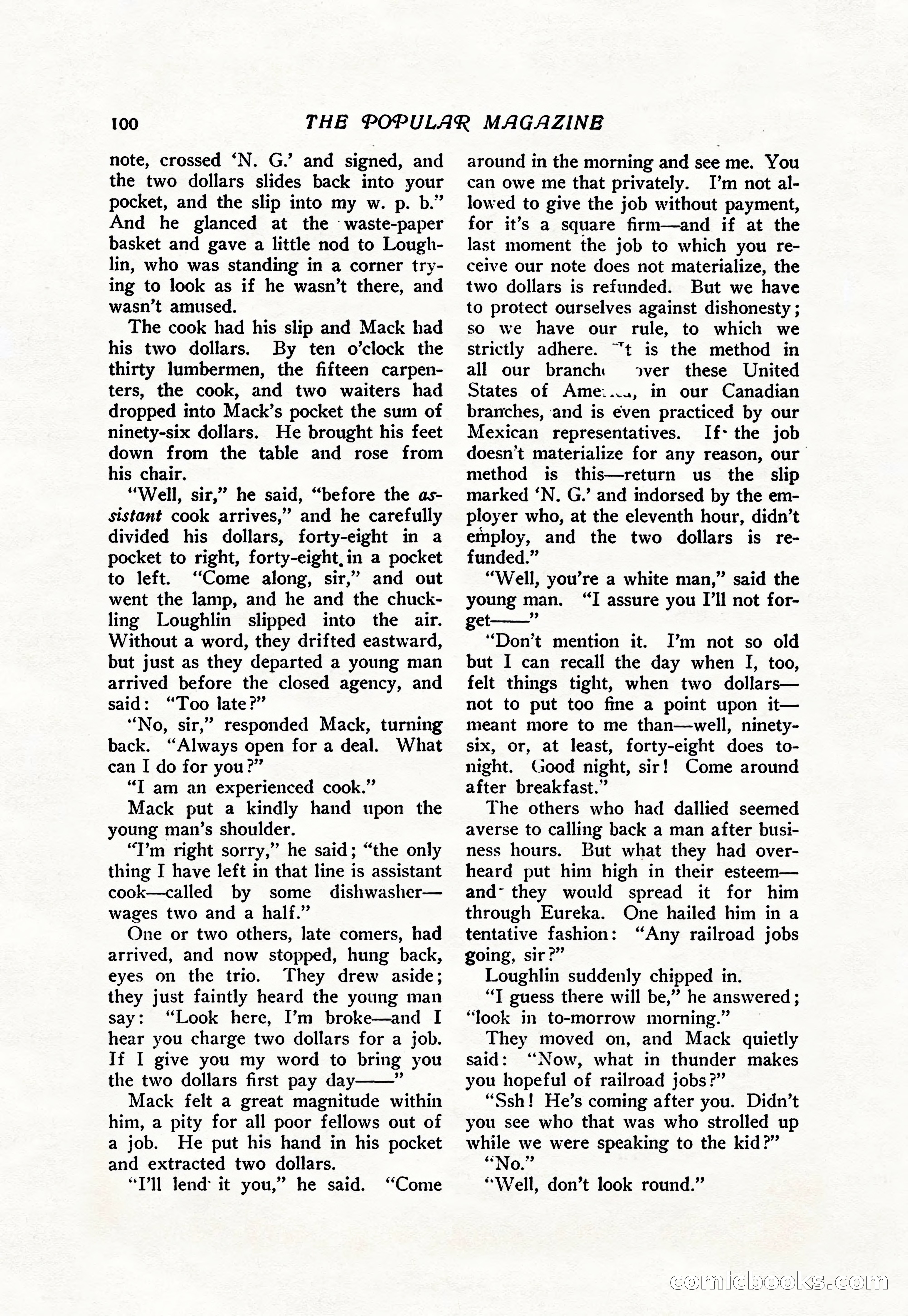 The Popular Magazine, Vol. 38, No. 5 — page 106 of 232