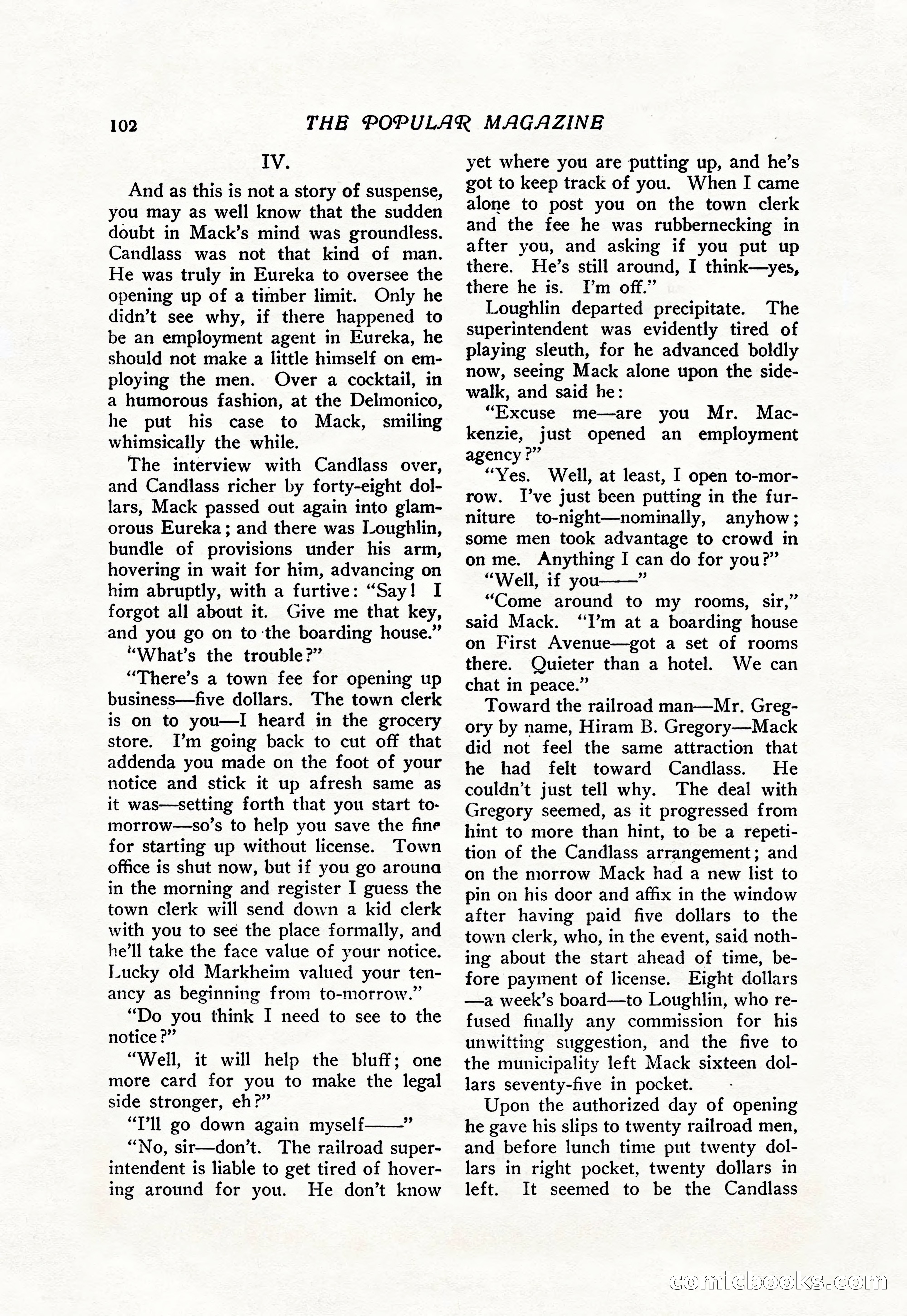 The Popular Magazine, Vol. 38, No. 5 — page 108 of 232