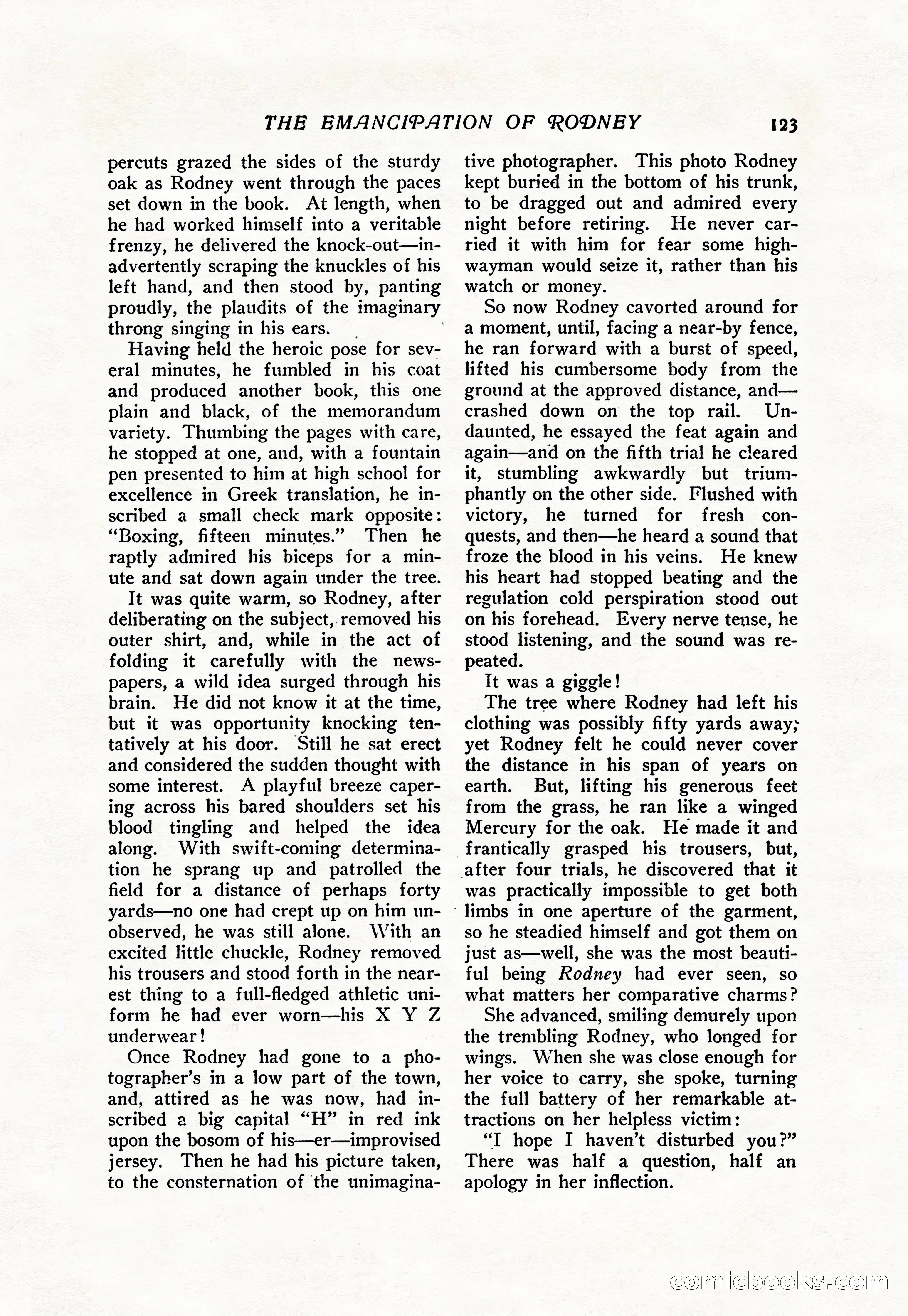 The Popular Magazine, Vol. 38, No. 5 — page 129 of 232