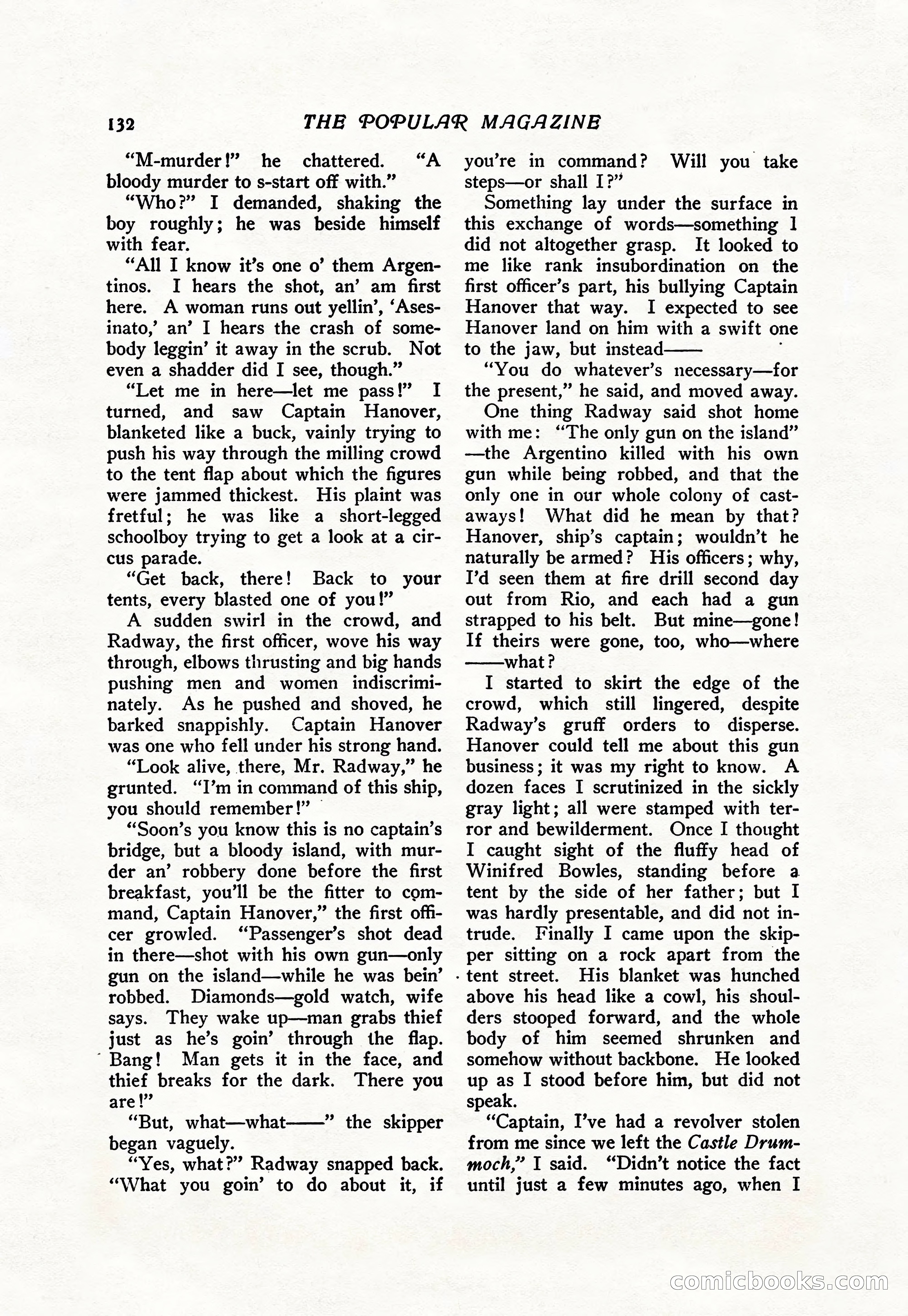 The Popular Magazine, Vol. 38, No. 5 — page 138 of 232