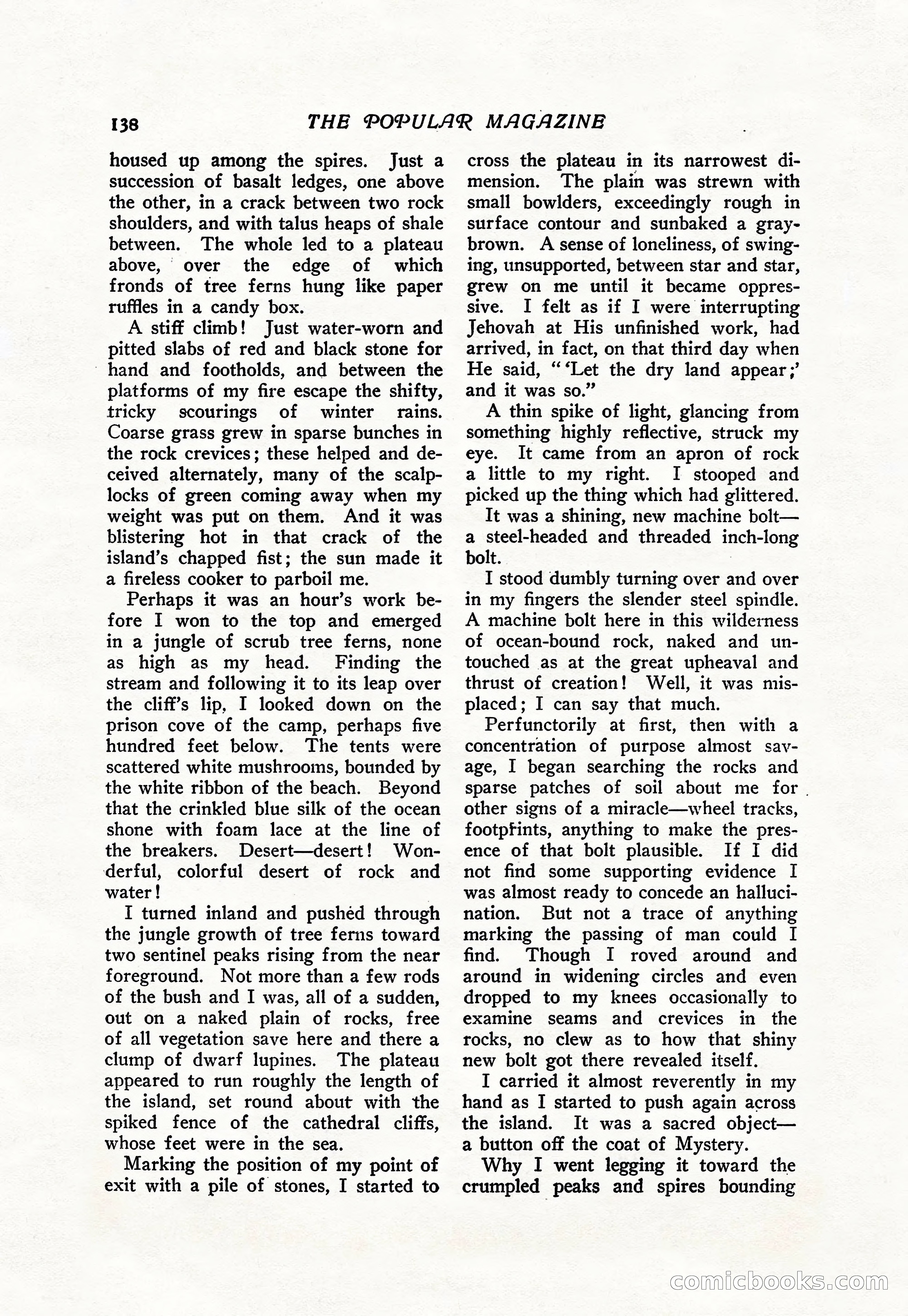 The Popular Magazine, Vol. 38, No. 5 — page 144 of 232