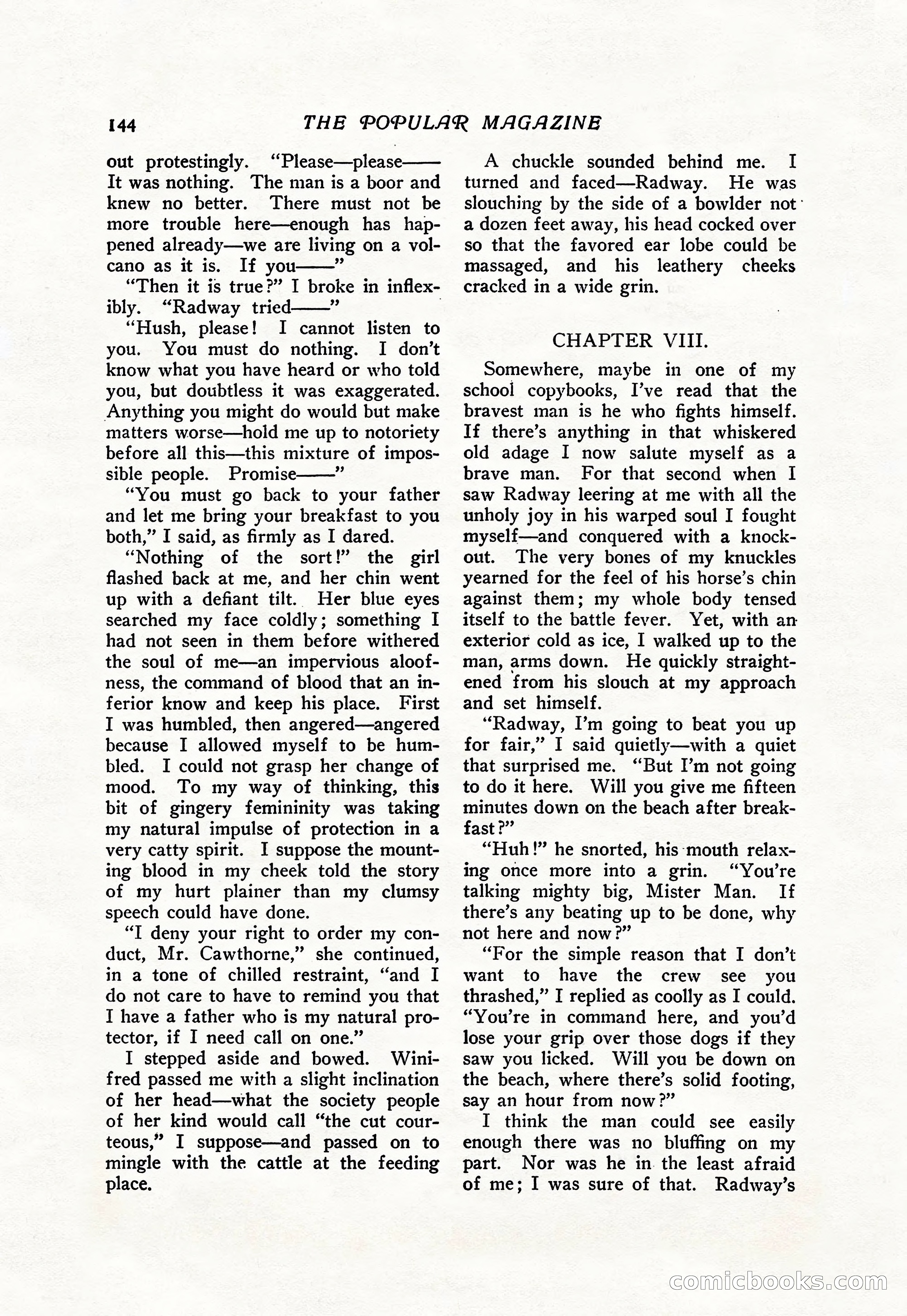 The Popular Magazine, Vol. 38, No. 5 — page 150 of 232