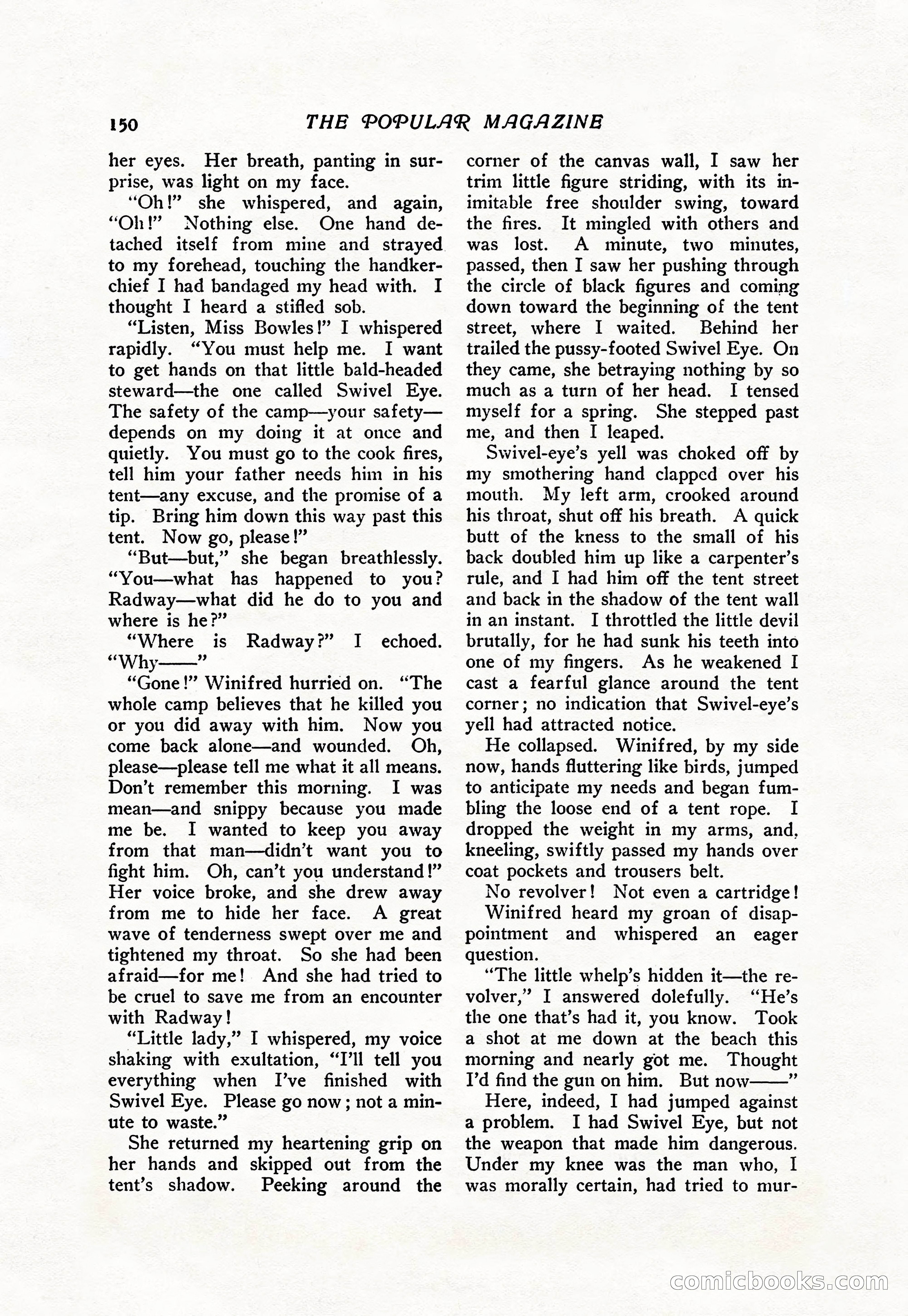 The Popular Magazine, Vol. 38, No. 5 — page 156 of 232