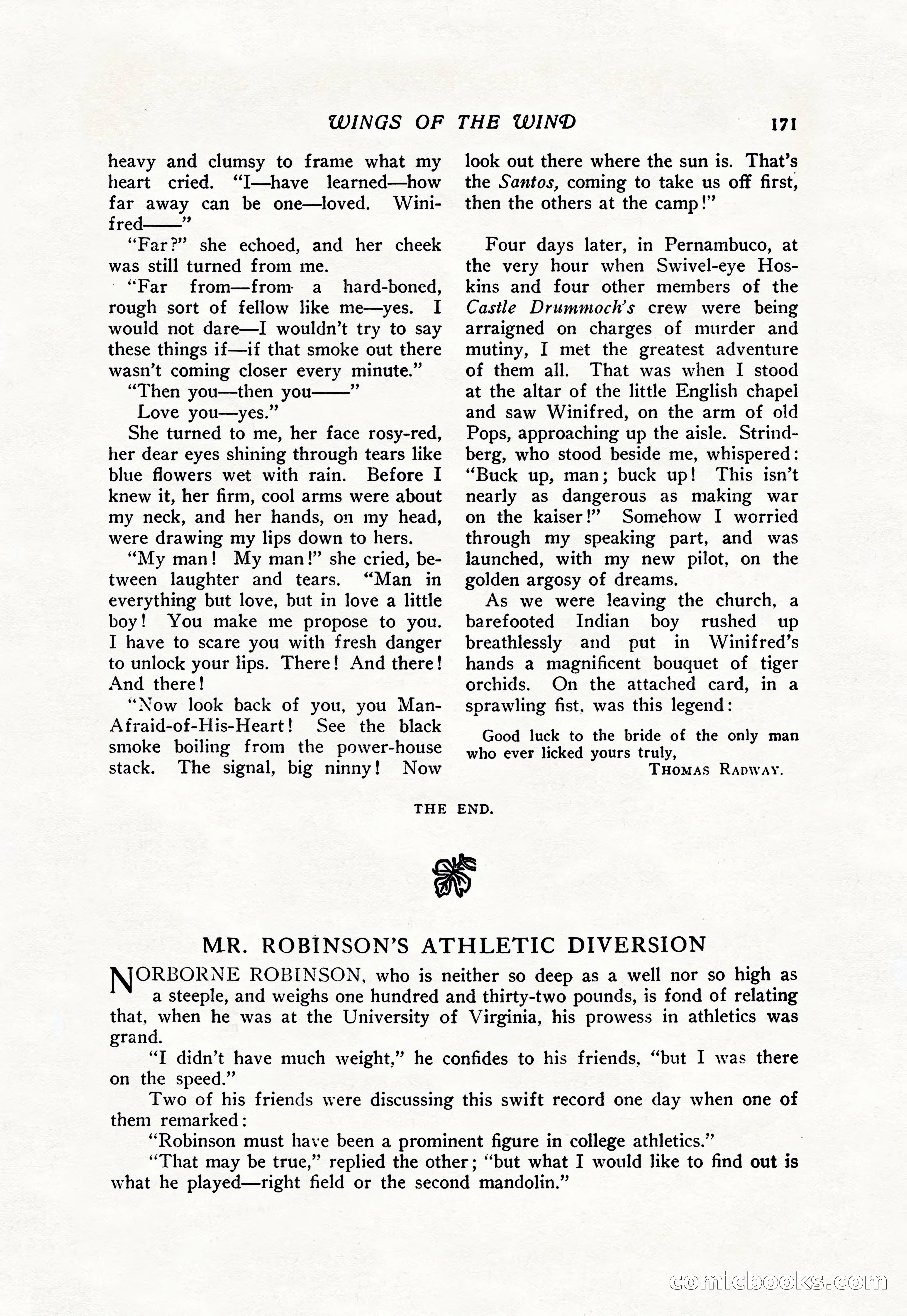 The Popular Magazine, Vol. 38, No. 5 — page 177 of 232