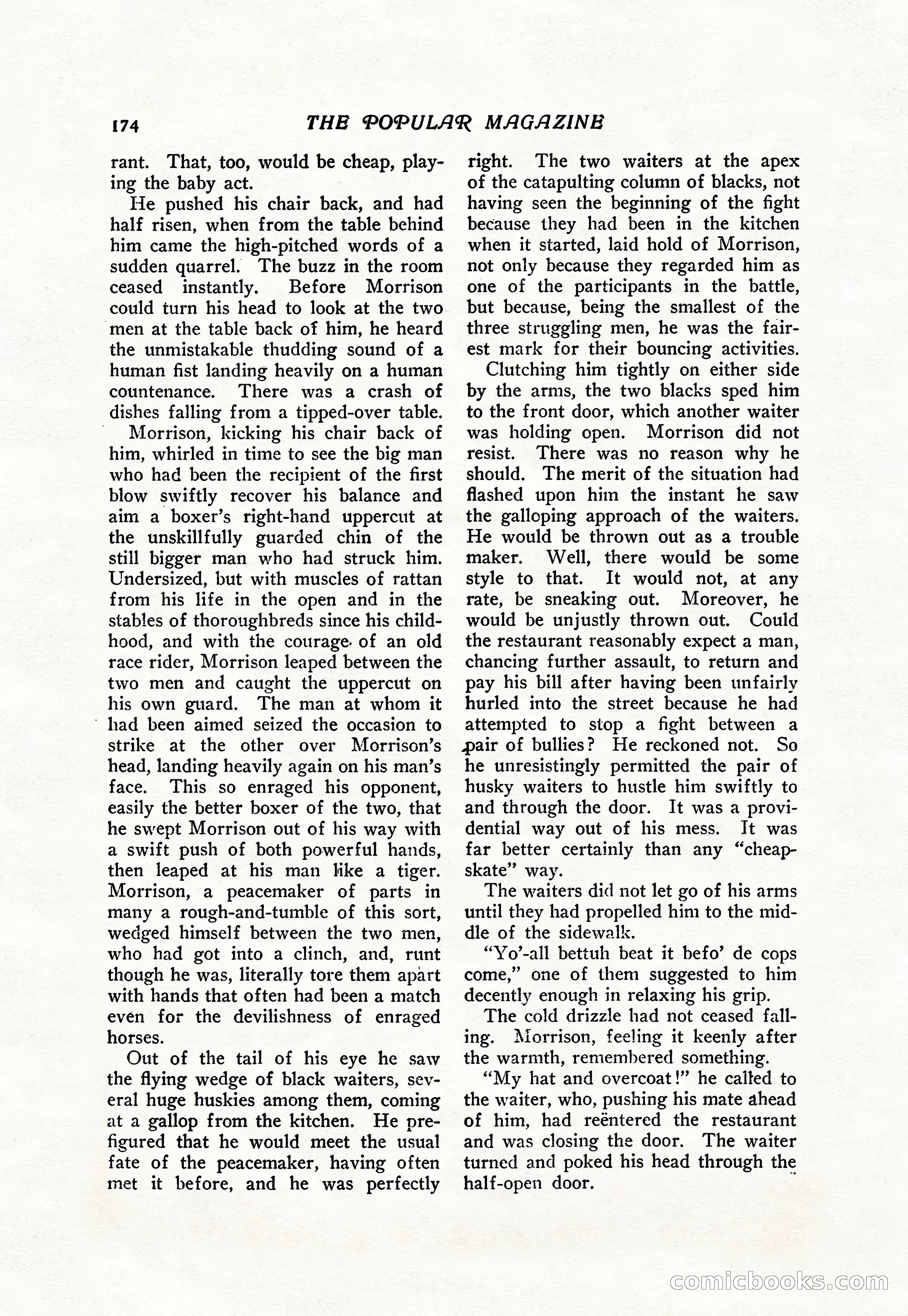 The Popular Magazine, Vol. 38, No. 5 — page 180 of 232