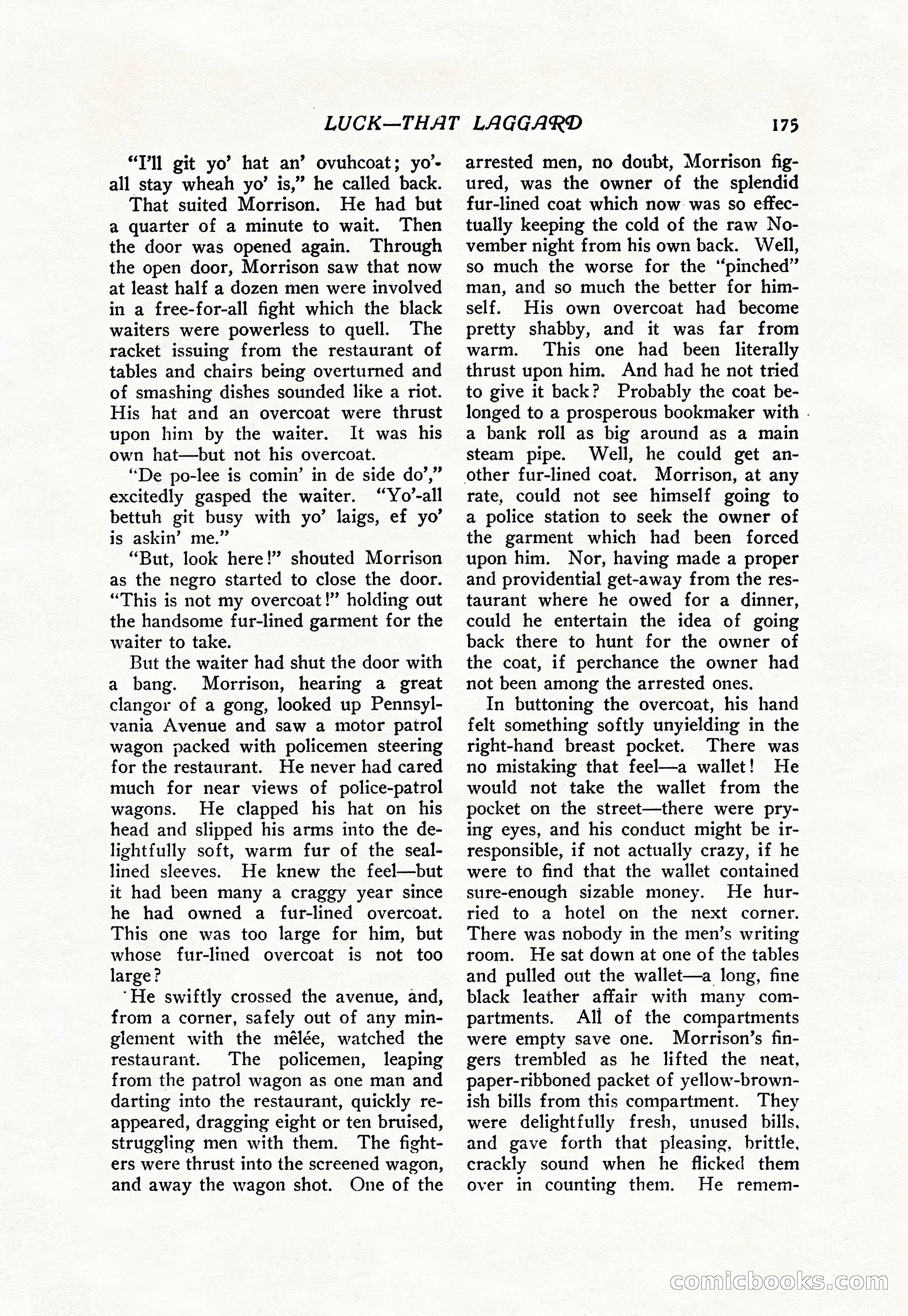 The Popular Magazine, Vol. 38, No. 5 — page 181 of 232