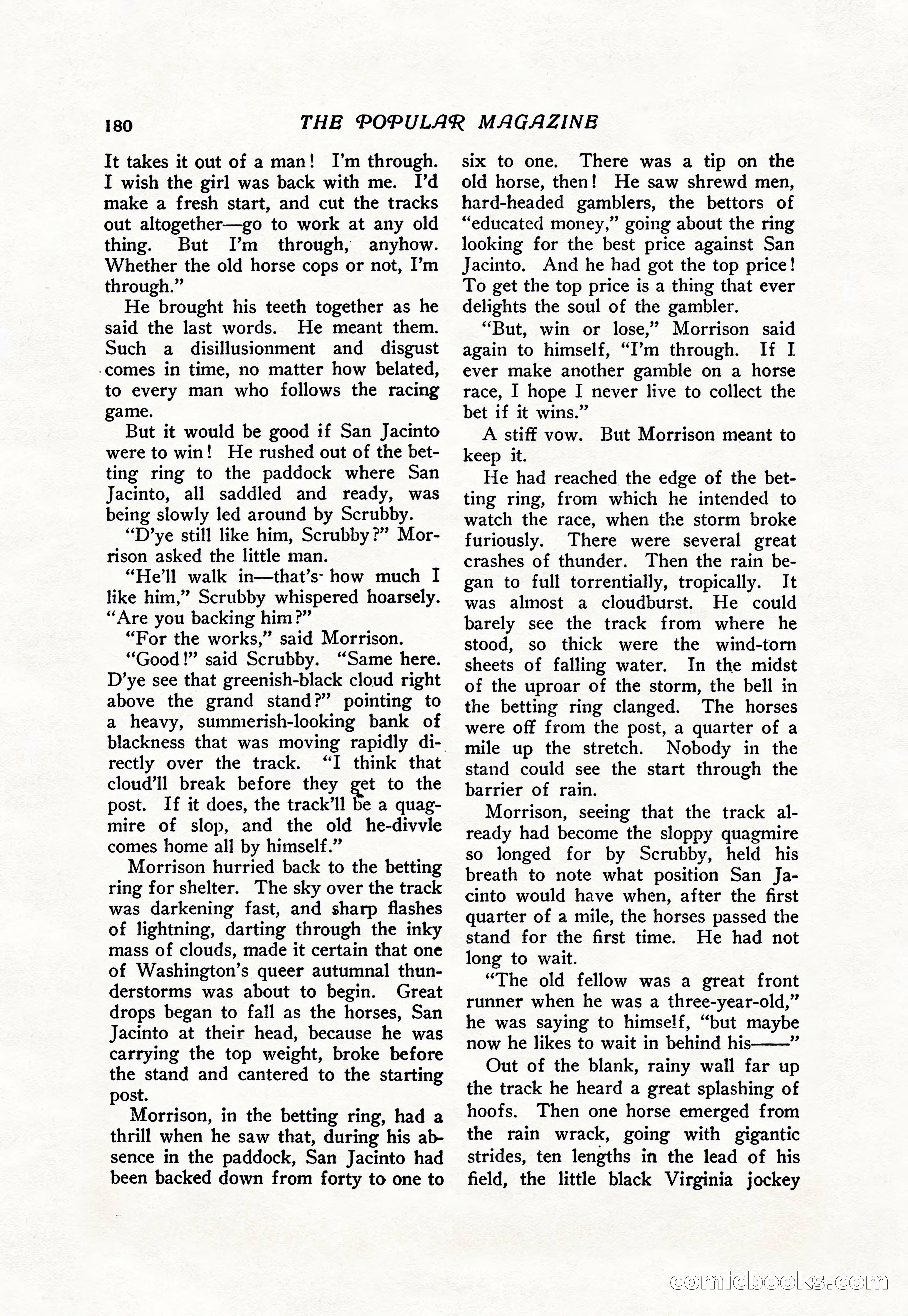 The Popular Magazine, Vol. 38, No. 5 — page 186 of 232